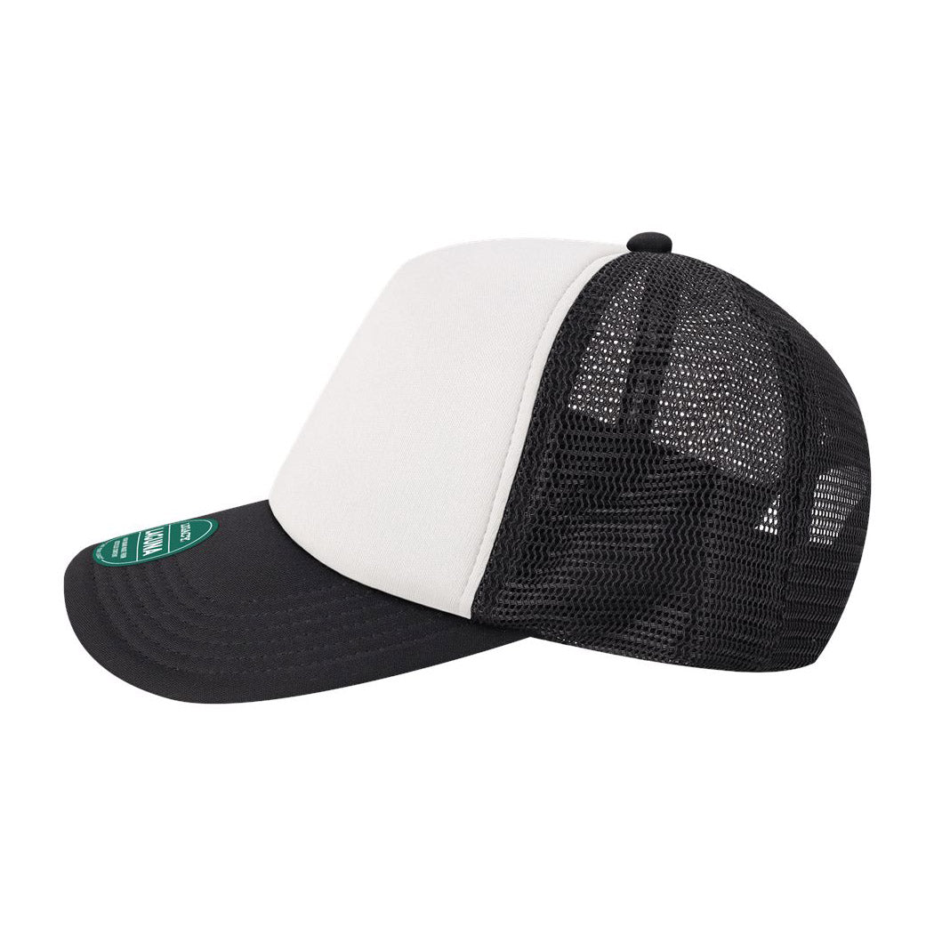 White/Black Ball Caps - Legacy - Eco-Friendly Design