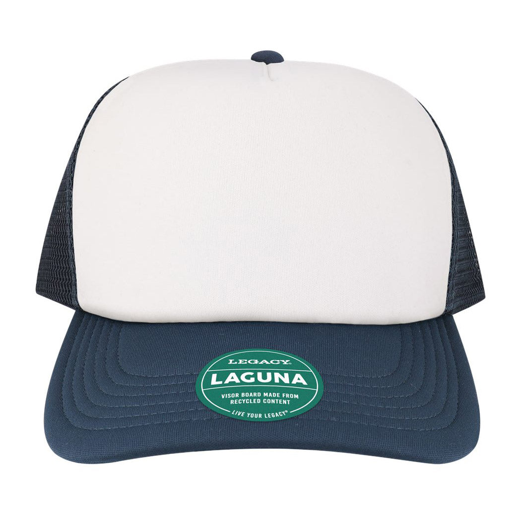 White/Black Ball Caps - Legacy - Eco-Friendly Design