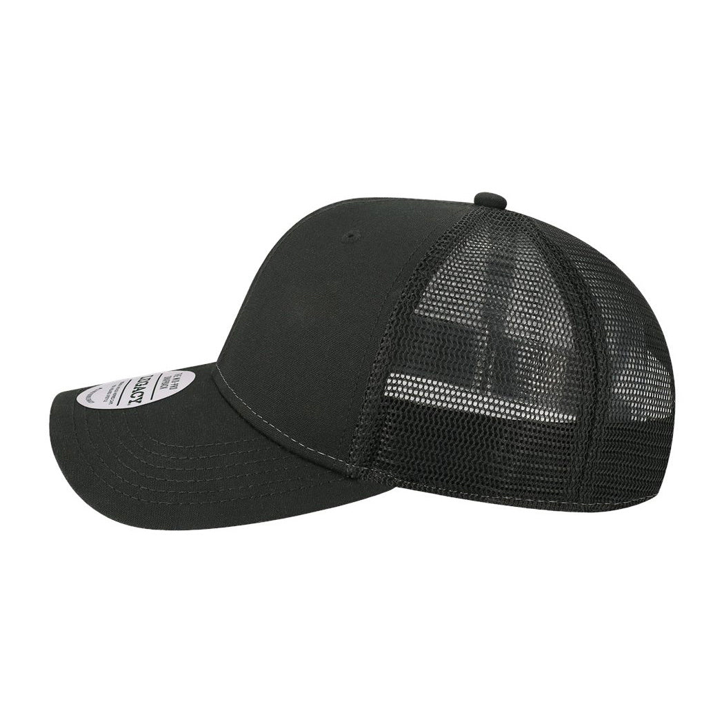 Black/Caramel/Dark Grey Ball Caps - Legacy - Mid-Pro Snapback