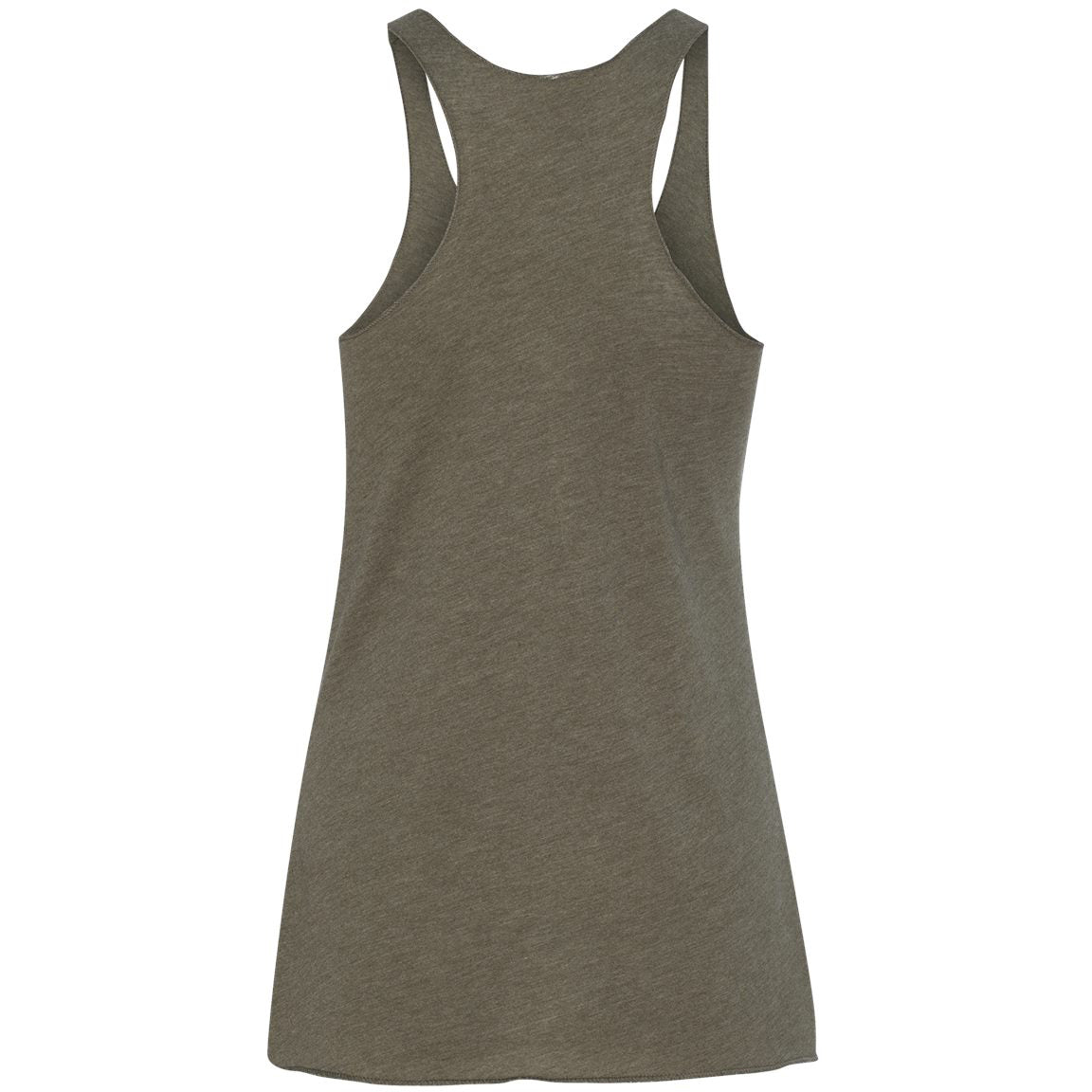 Heather White Tank Top - Next Level - Soft Blend