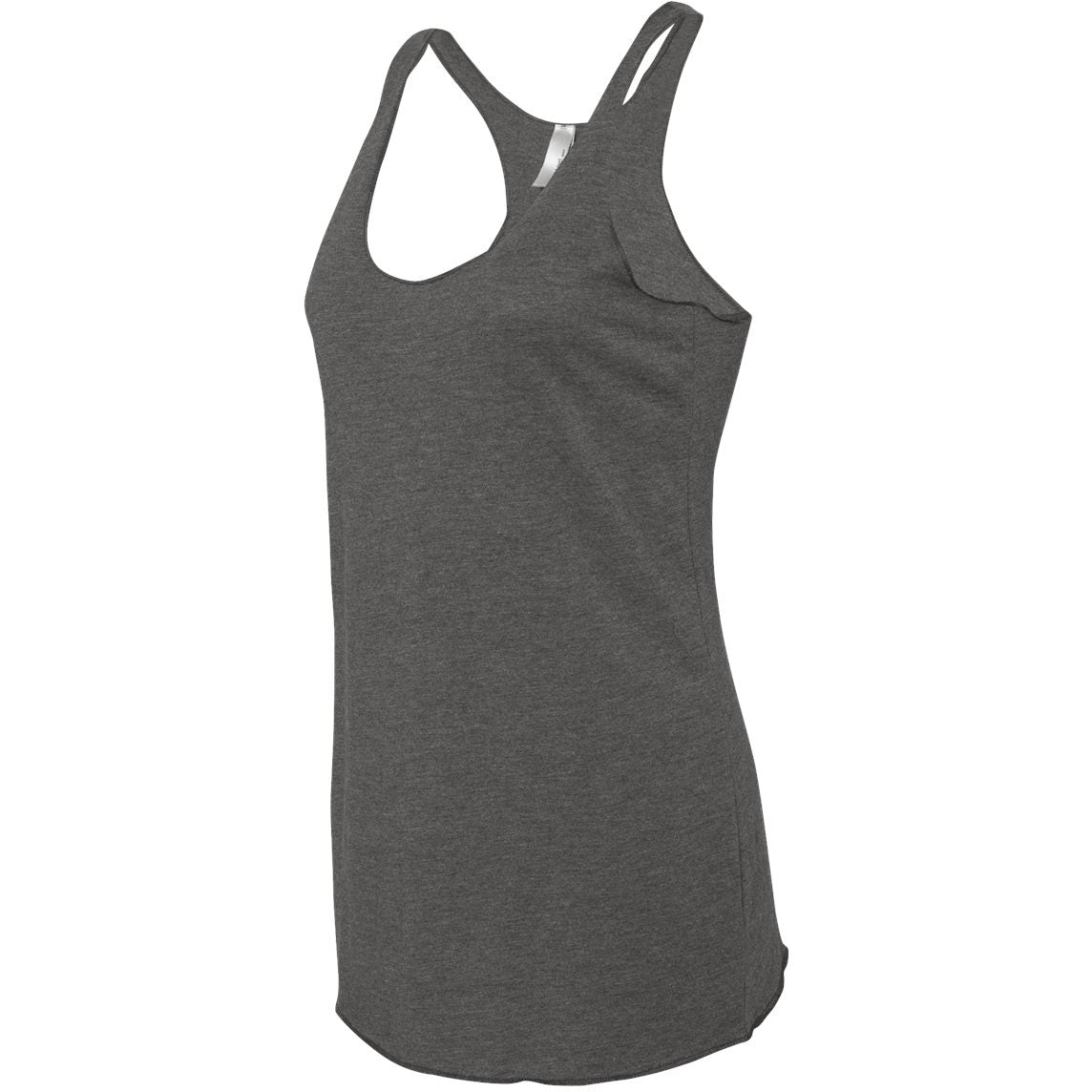 Heather White Tank Top - Next Level - Soft Blend