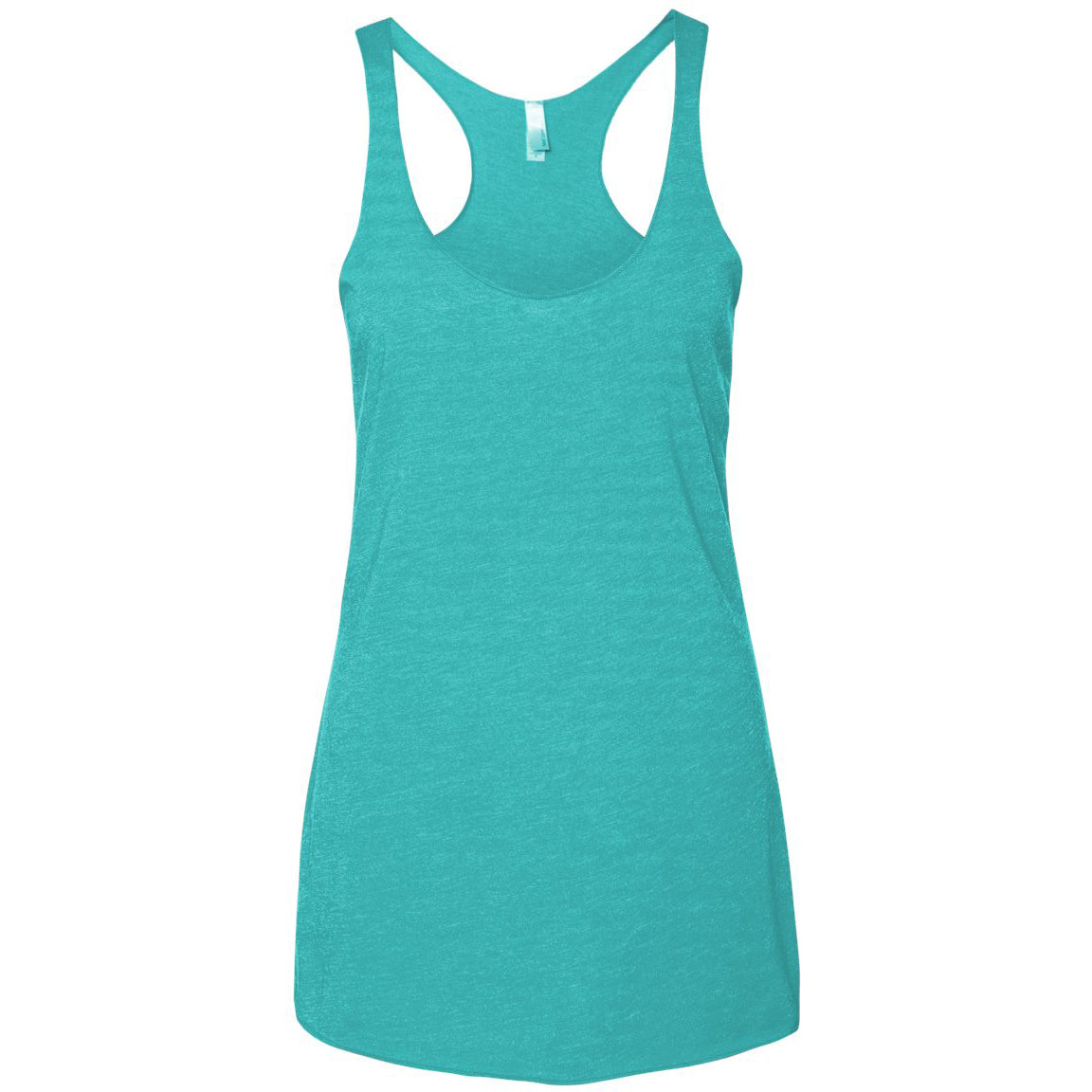 Heather White Tank Top - Next Level - Soft Blend