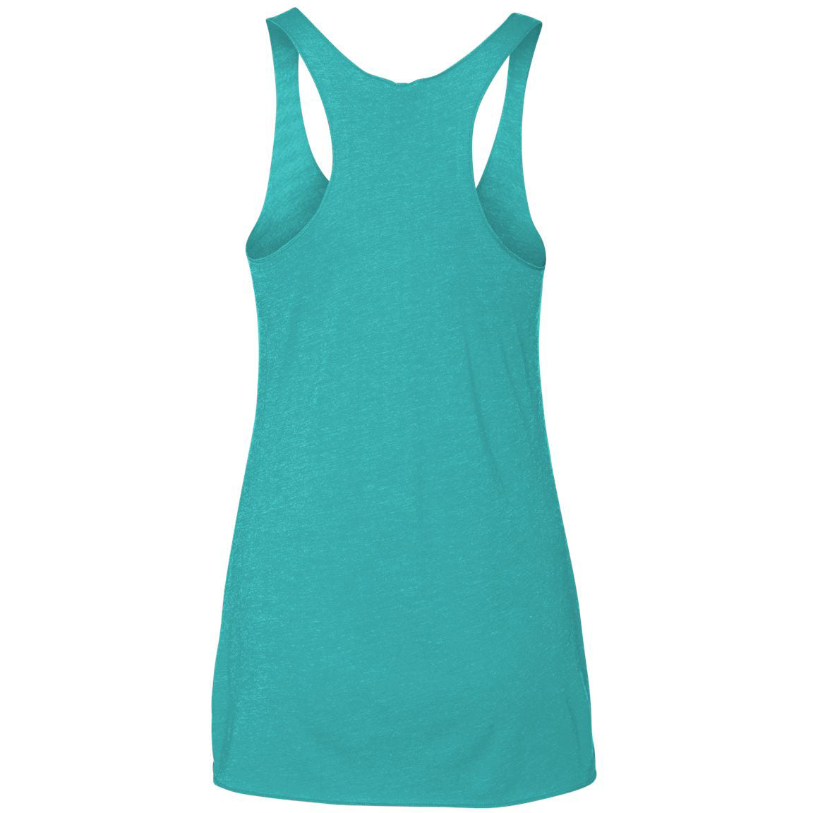 Heather White Tank Top - Next Level - Soft Blend