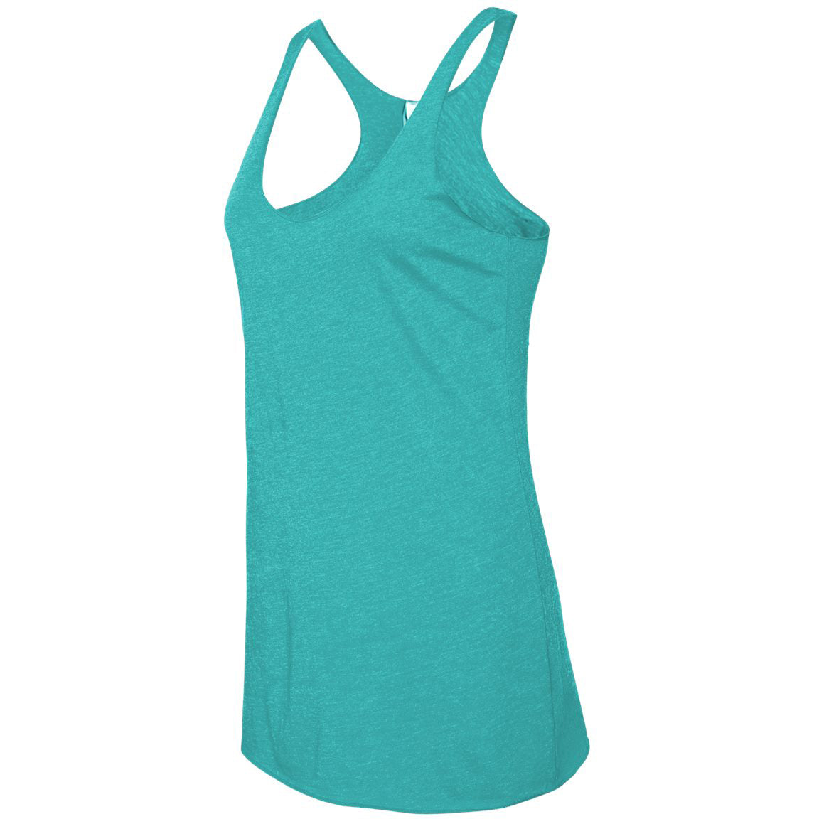 Heather White Tank Top - Next Level - Soft Blend