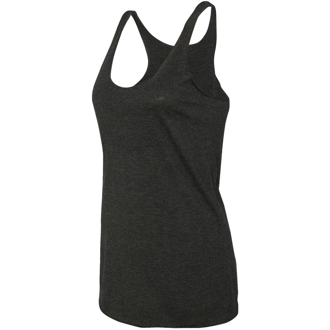 Heather White Tank Top - Next Level - Soft Blend