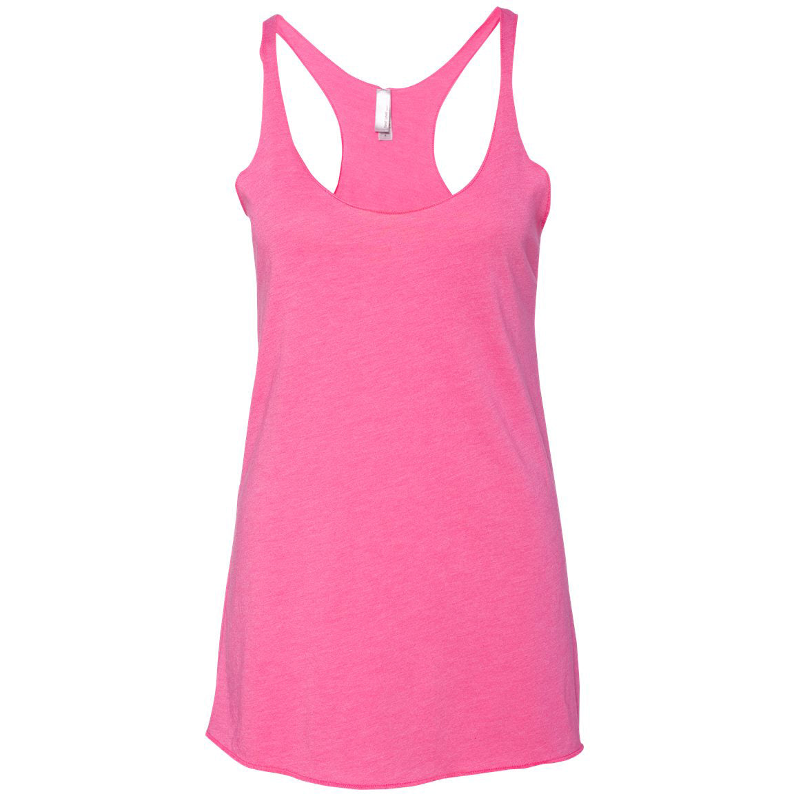 Heather White Tank Top - Next Level - Soft Blend