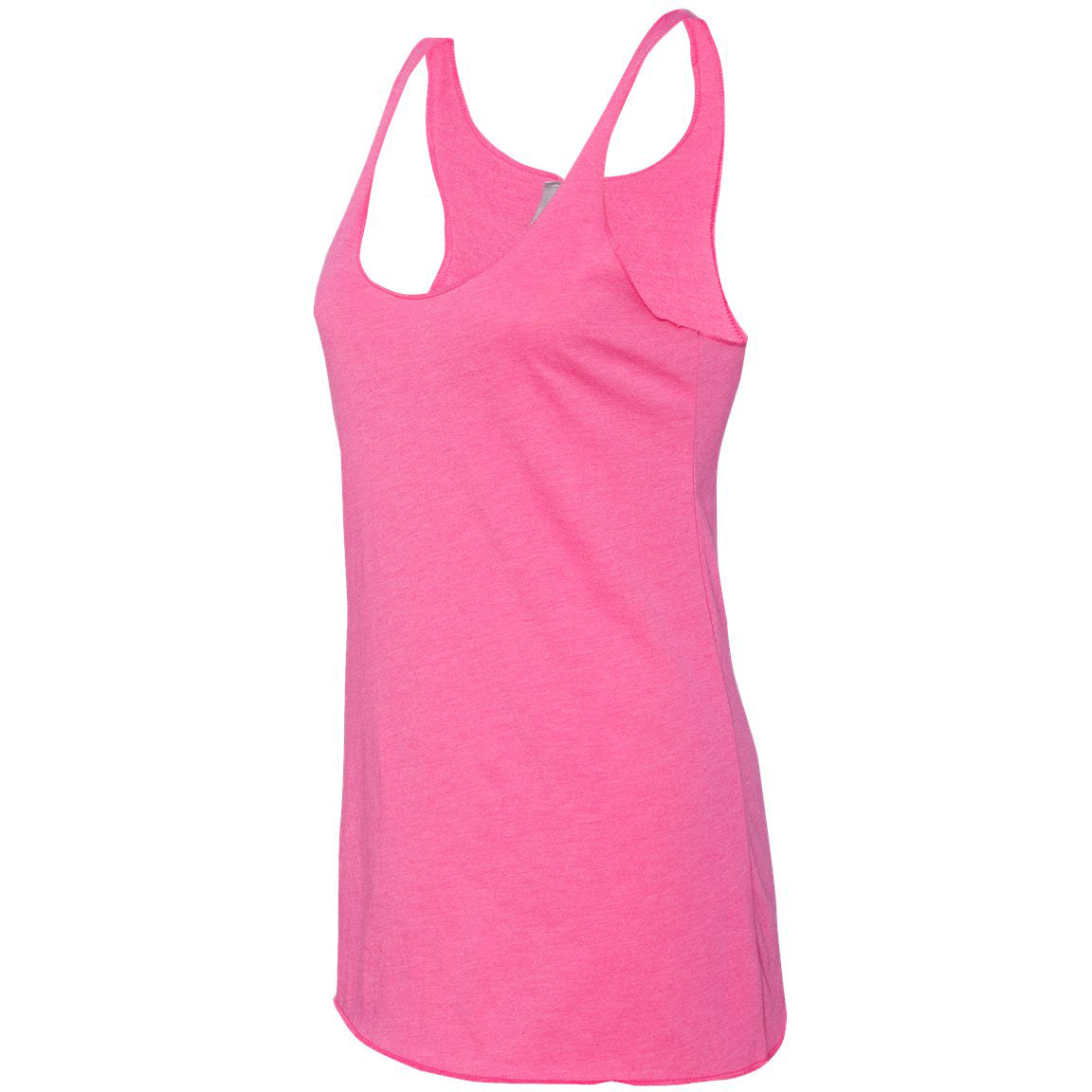 Heather White Tank Top - Next Level - Soft Blend