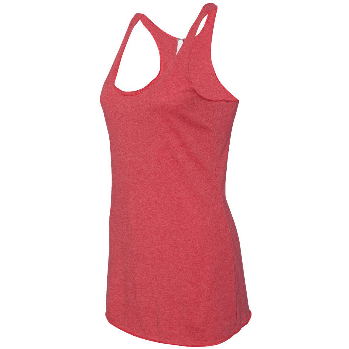 Heather White Tank Top - Next Level - Soft Blend