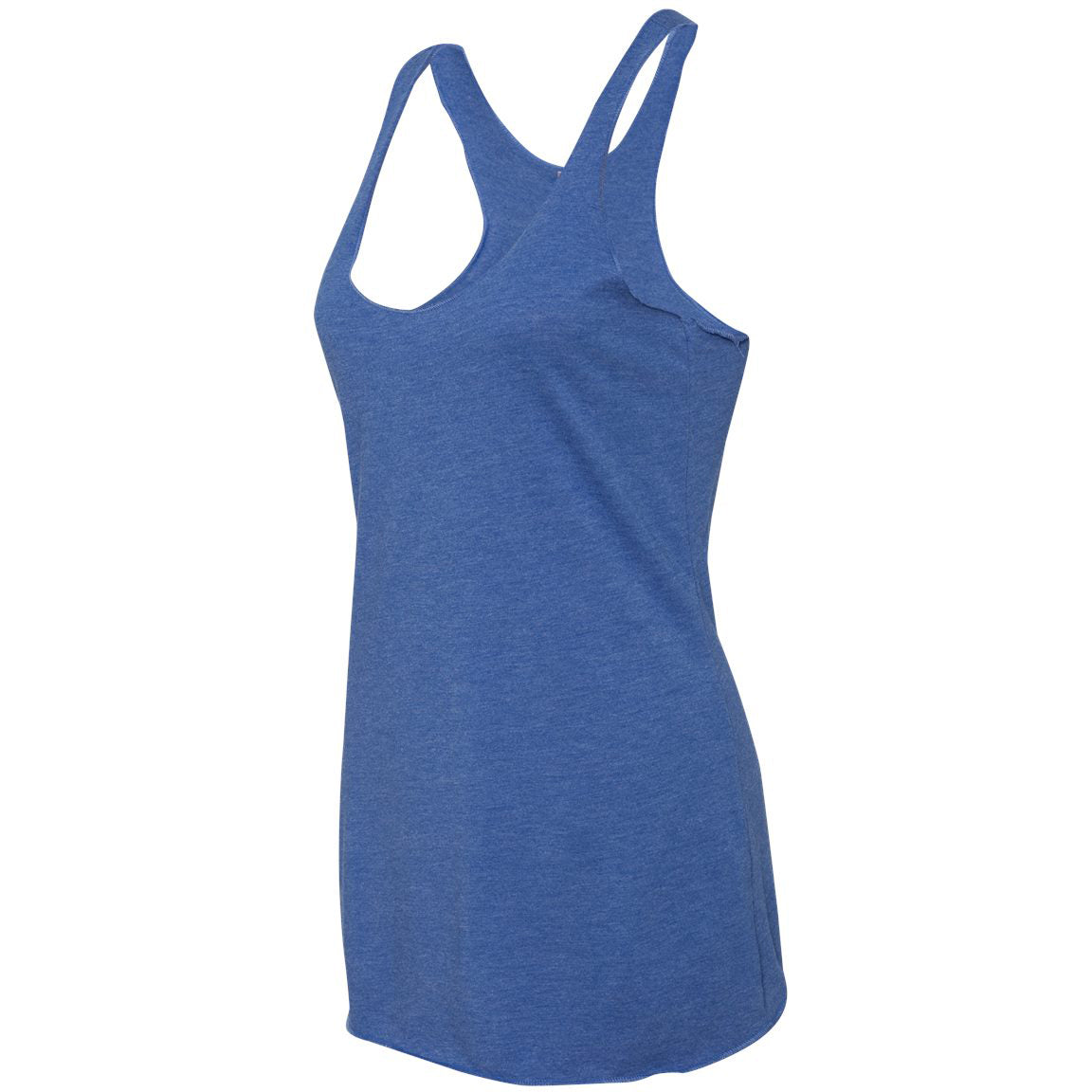 Heather White Tank Top - Next Level - Soft Blend