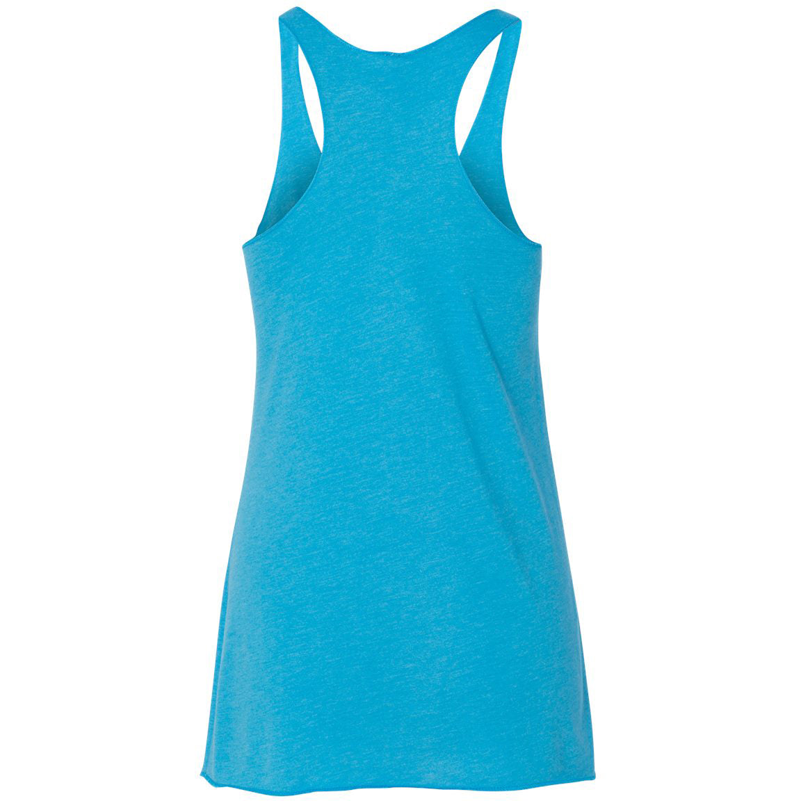 Heather White Tank Top - Next Level - Soft Blend