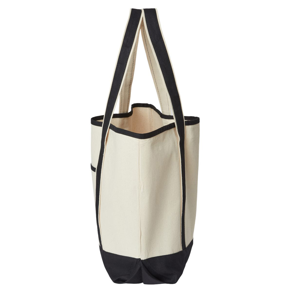 Natural/Black Tote - OAD - Stylish Storage Option