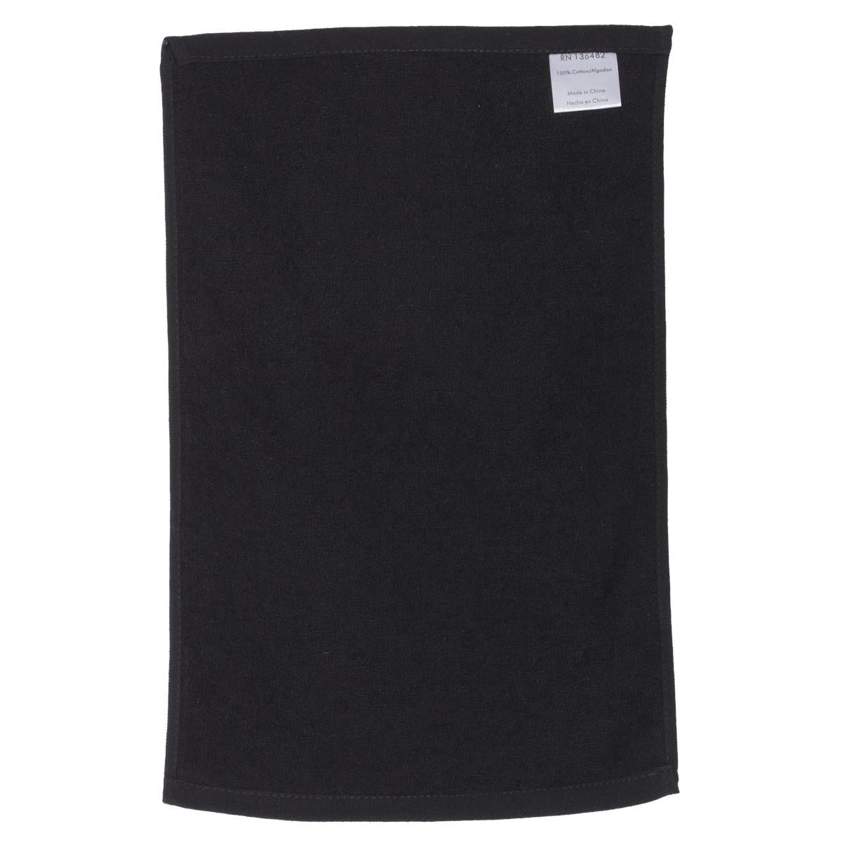 Black Rally Towels - OAD - Soft Cotton Feel