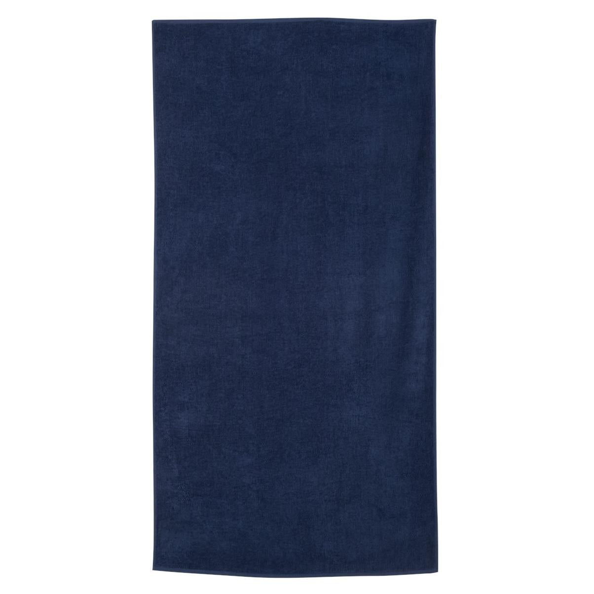 Black Beach Towels - OAD - Comfortable Cotton Velour