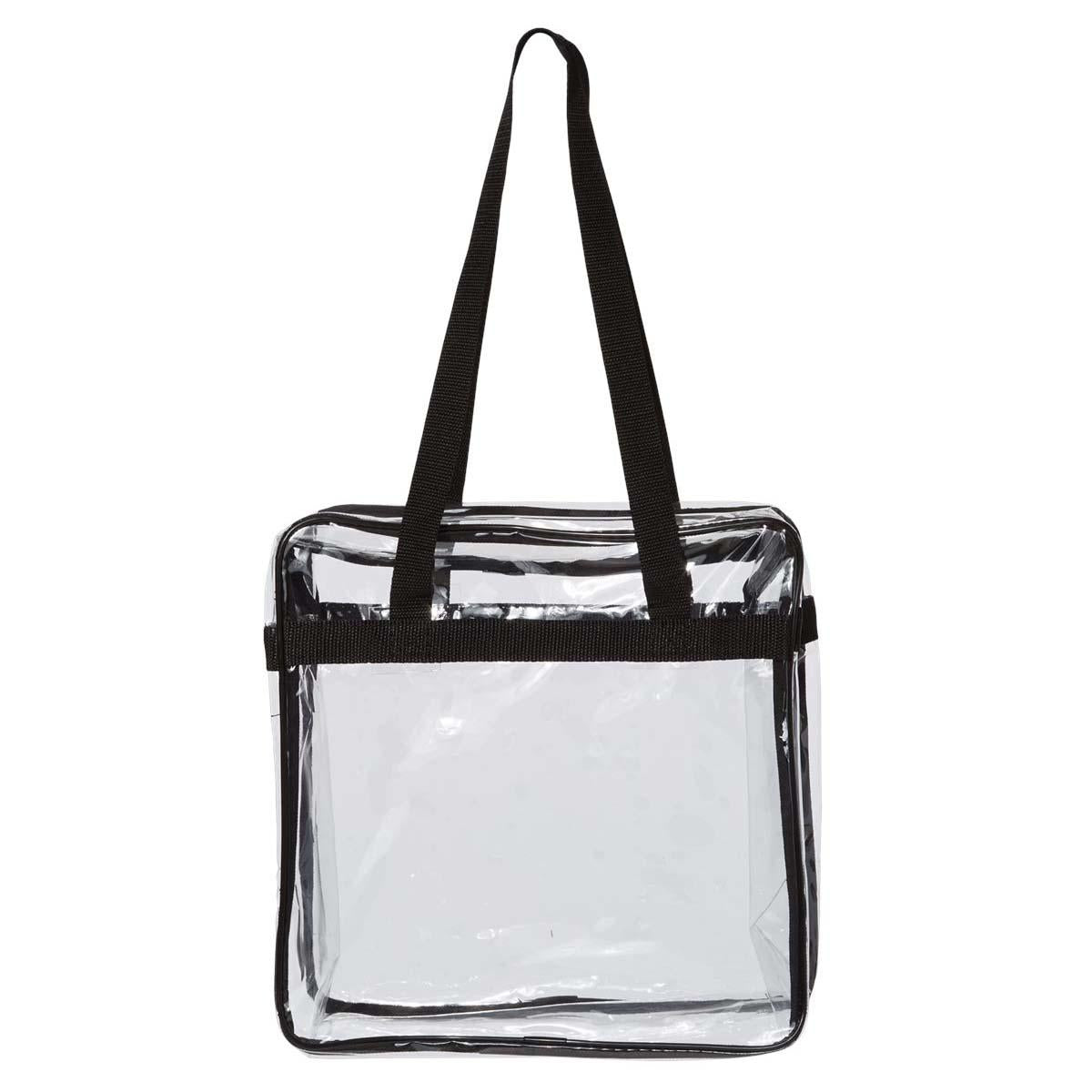 Clear Tote Bags - OAD - Durable With Zippered Top
