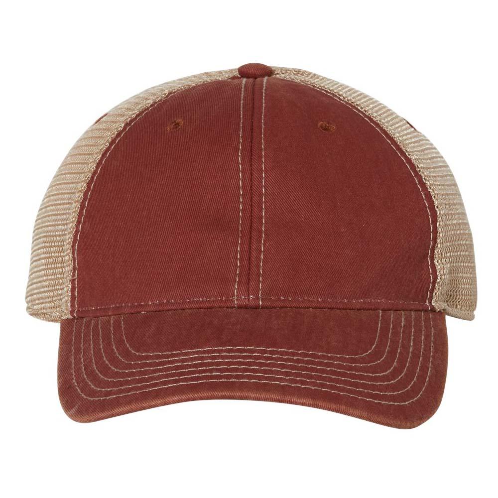 Black/Cardinal/Khaki Ball Caps - Legacy - Unique Style