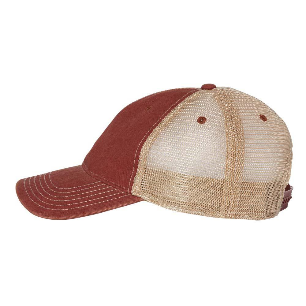 Black/Cardinal/Khaki Ball Caps - Legacy - Unique Style