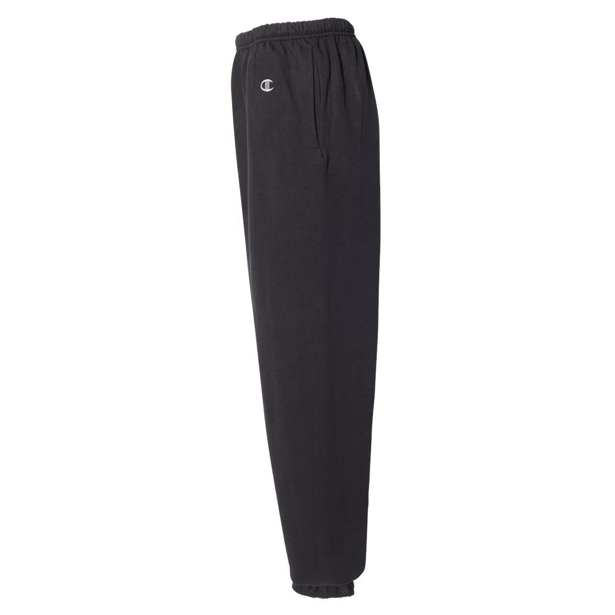 Black Sweatpants - Champion - Comfortable Cotton Blend