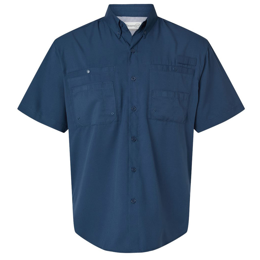 Black Button Up Shirts - Paragon - Performance Fabric