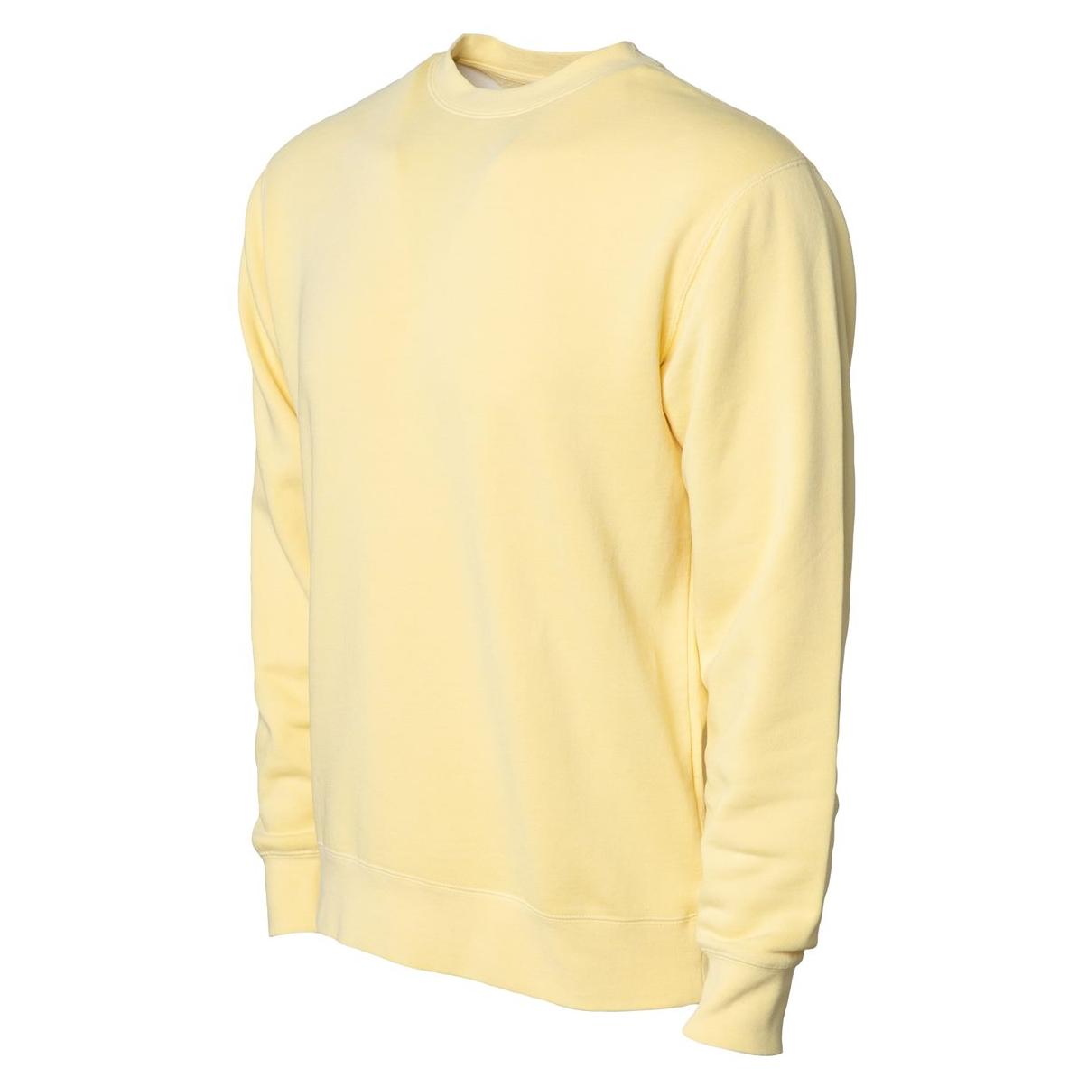 Pigment Black Sweatshirt - Independent Trading Co. - Heavyweight