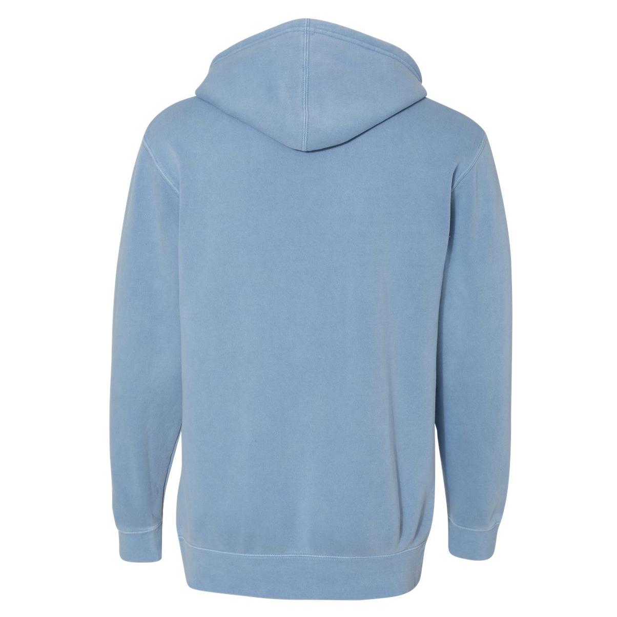 Pigment Black Sweatshirt - Independent Trading Co. - Heavyweight Dyed