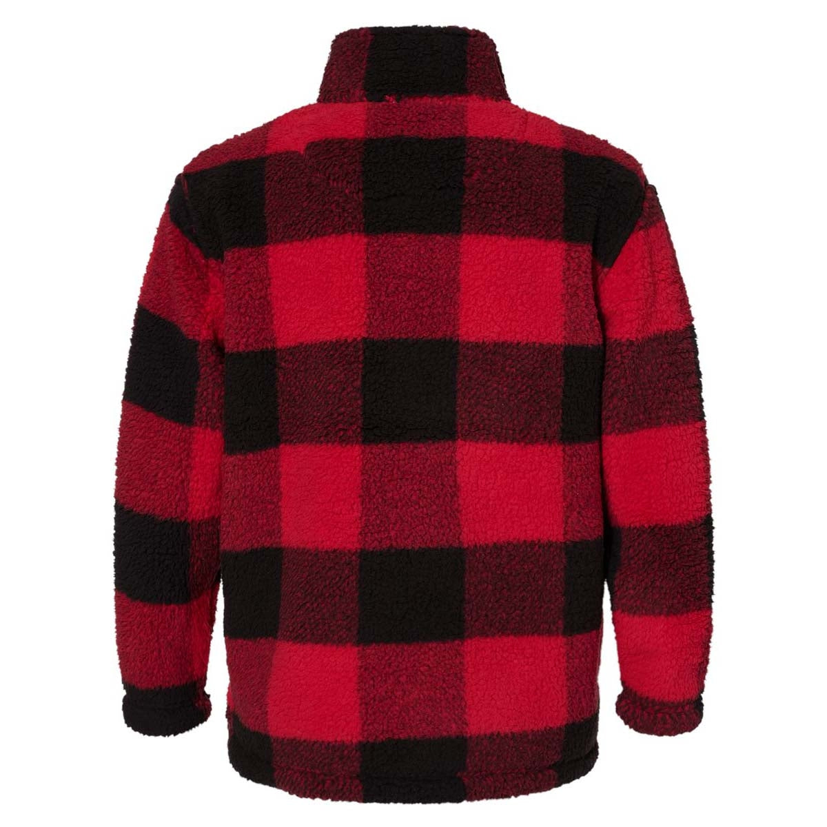 Red/Black Buffalo Plaid Sweatshirt - Boxercraft - Cozy Style
