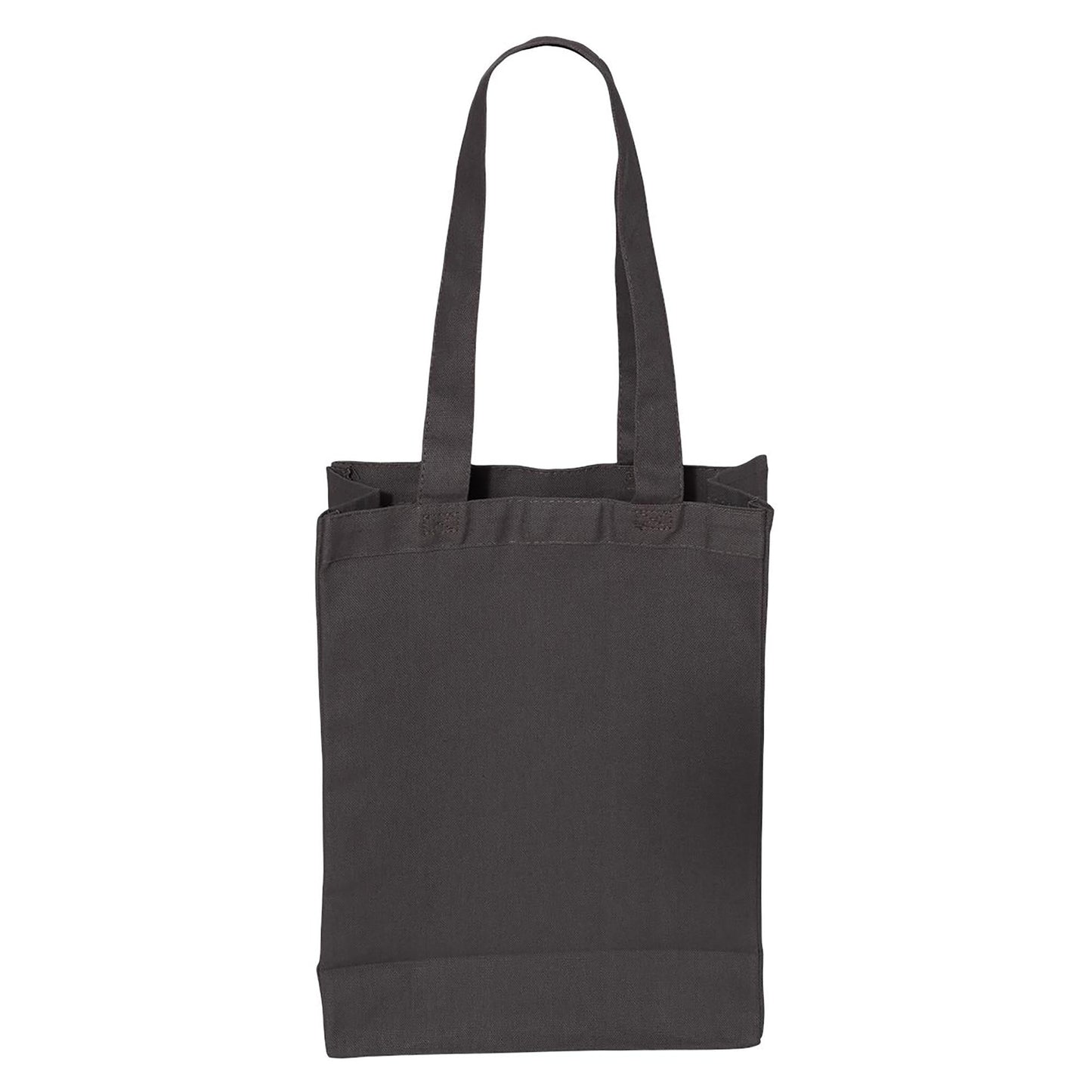 Black Tote Bags - Q-Tees - Heavy Cotton Canvas