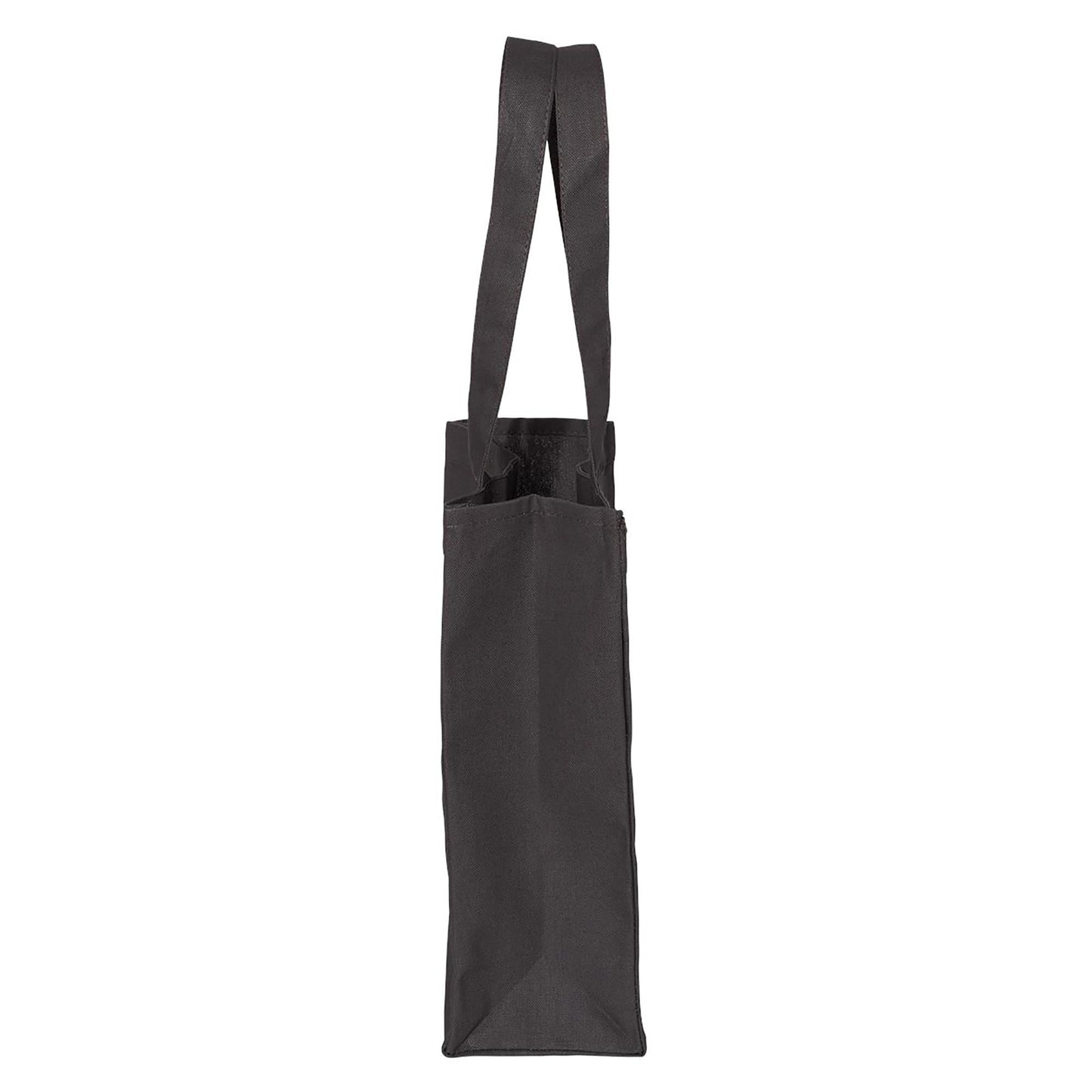 Black Tote Bags - Q-Tees - Heavy Cotton Canvas