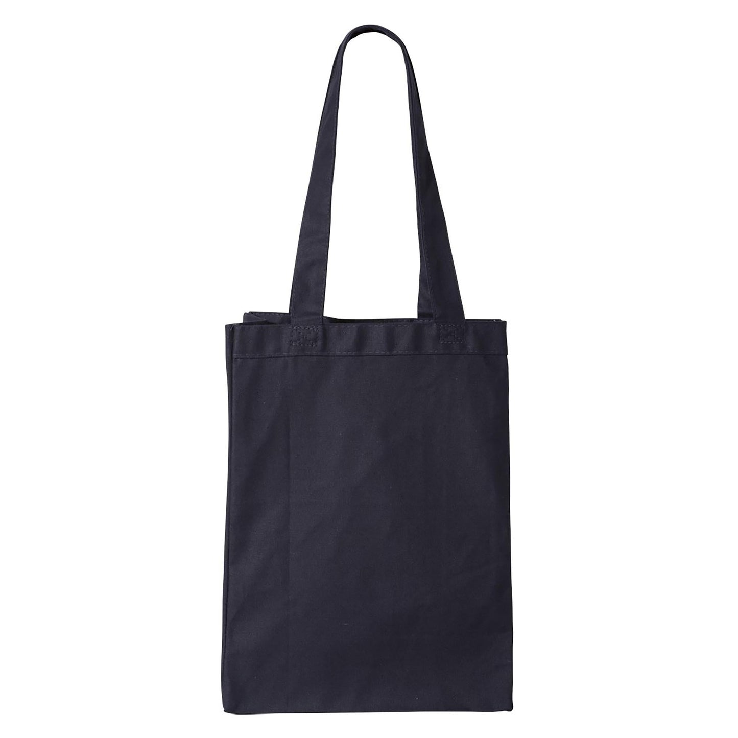 Black Tote Bags - Q-Tees - Heavy Cotton Canvas