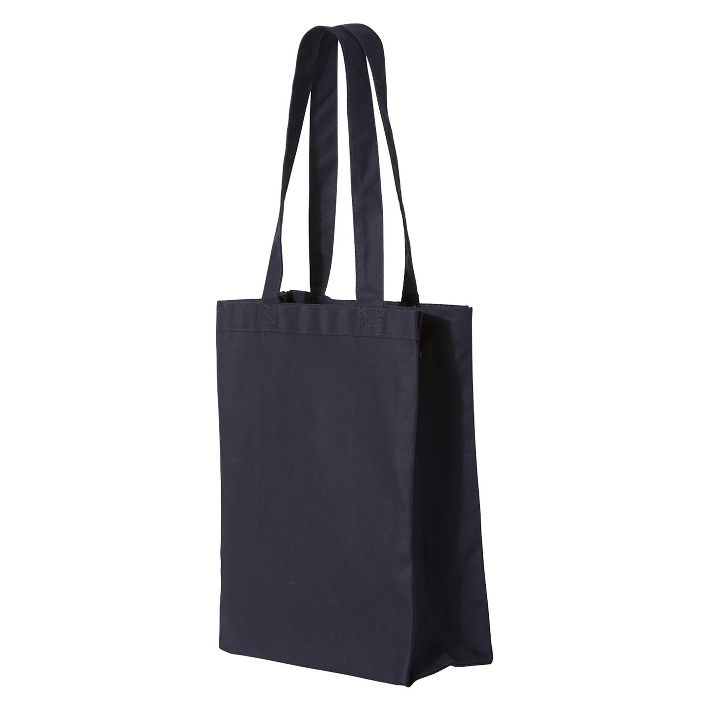 Black Tote Bags - Q-Tees - Heavy Cotton Canvas