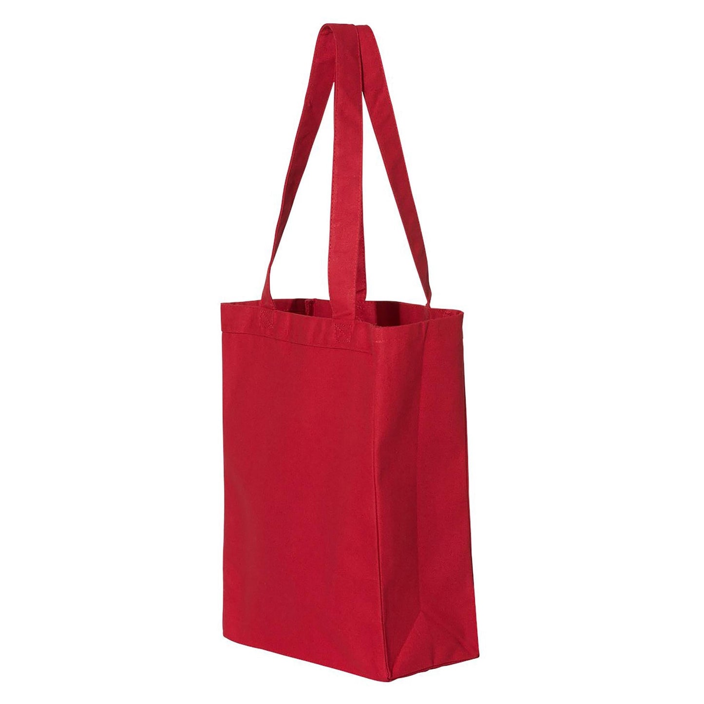 Black Tote Bags - Q-Tees - Heavy Cotton Canvas