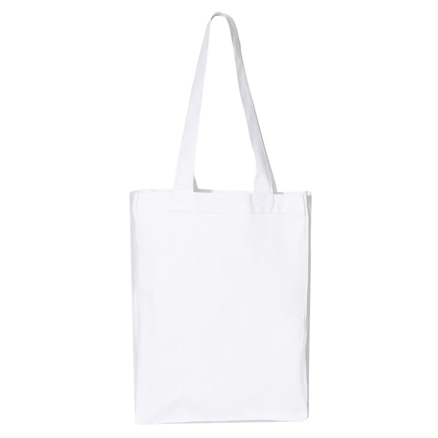 Black Tote Bags - Q-Tees - Heavy Cotton Canvas