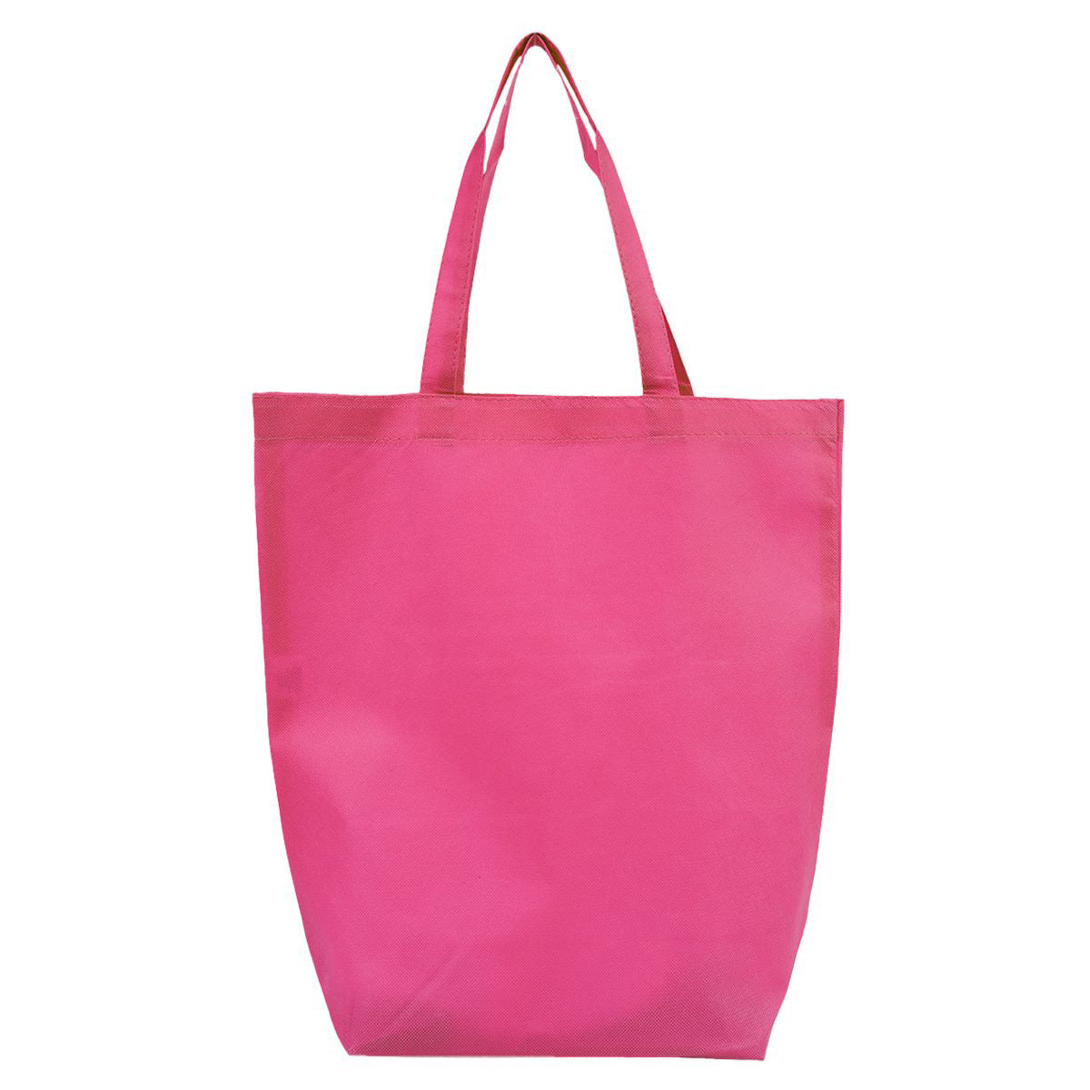 Black Tote Bags - Q-Tees - Non-Woven Durable