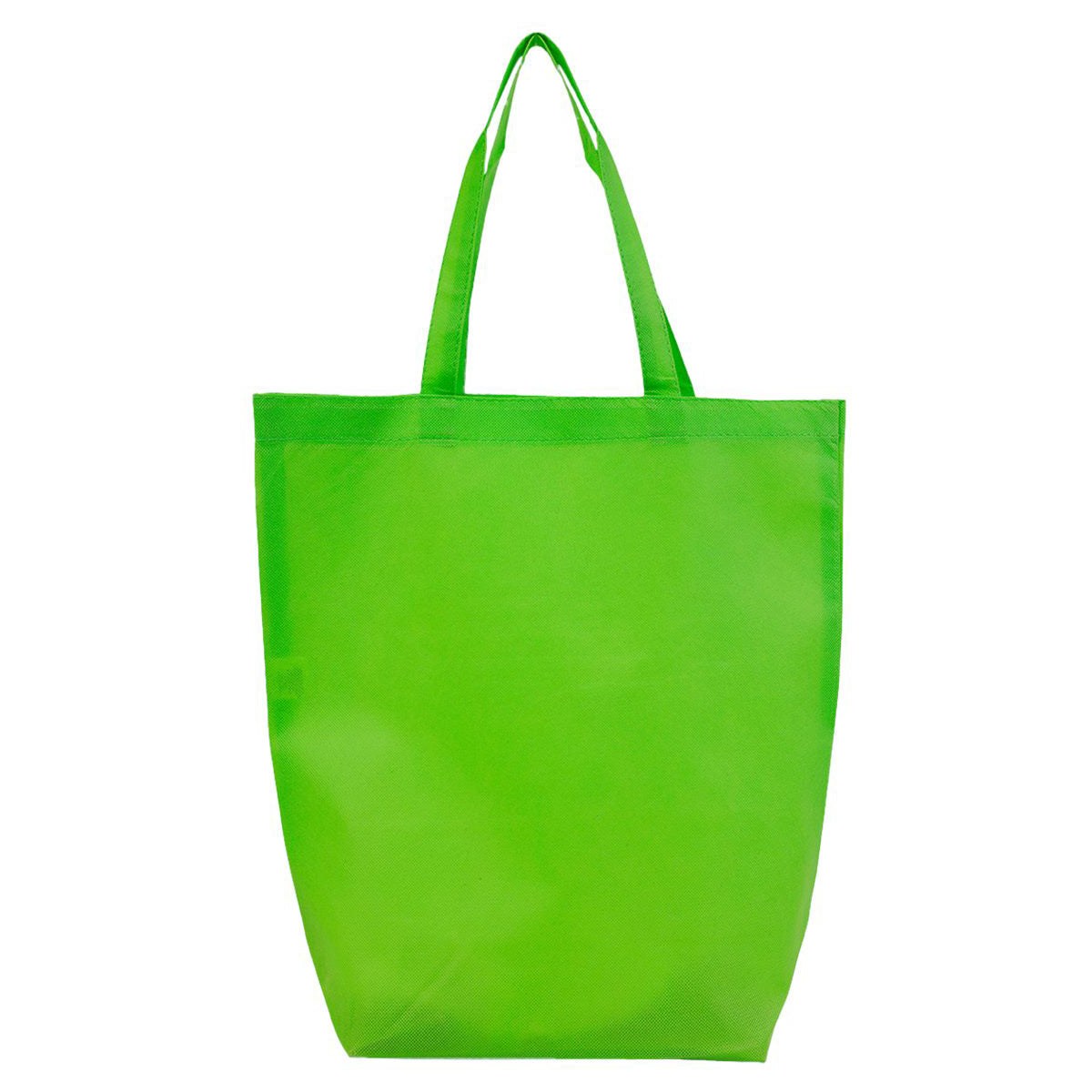 Black Tote Bags - Q-Tees - Non-Woven Durable