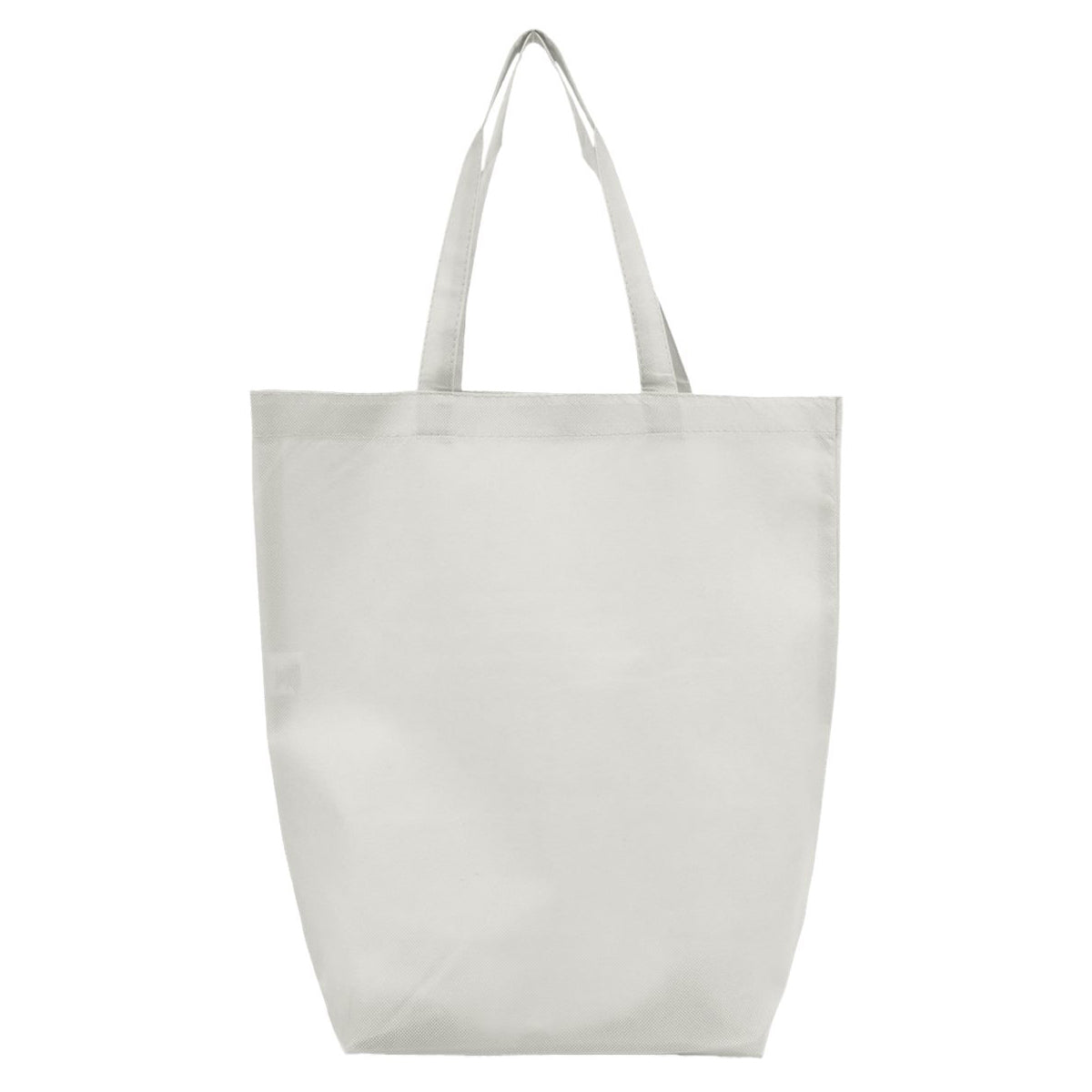 Black Tote Bags - Q-Tees - Non-Woven Durable