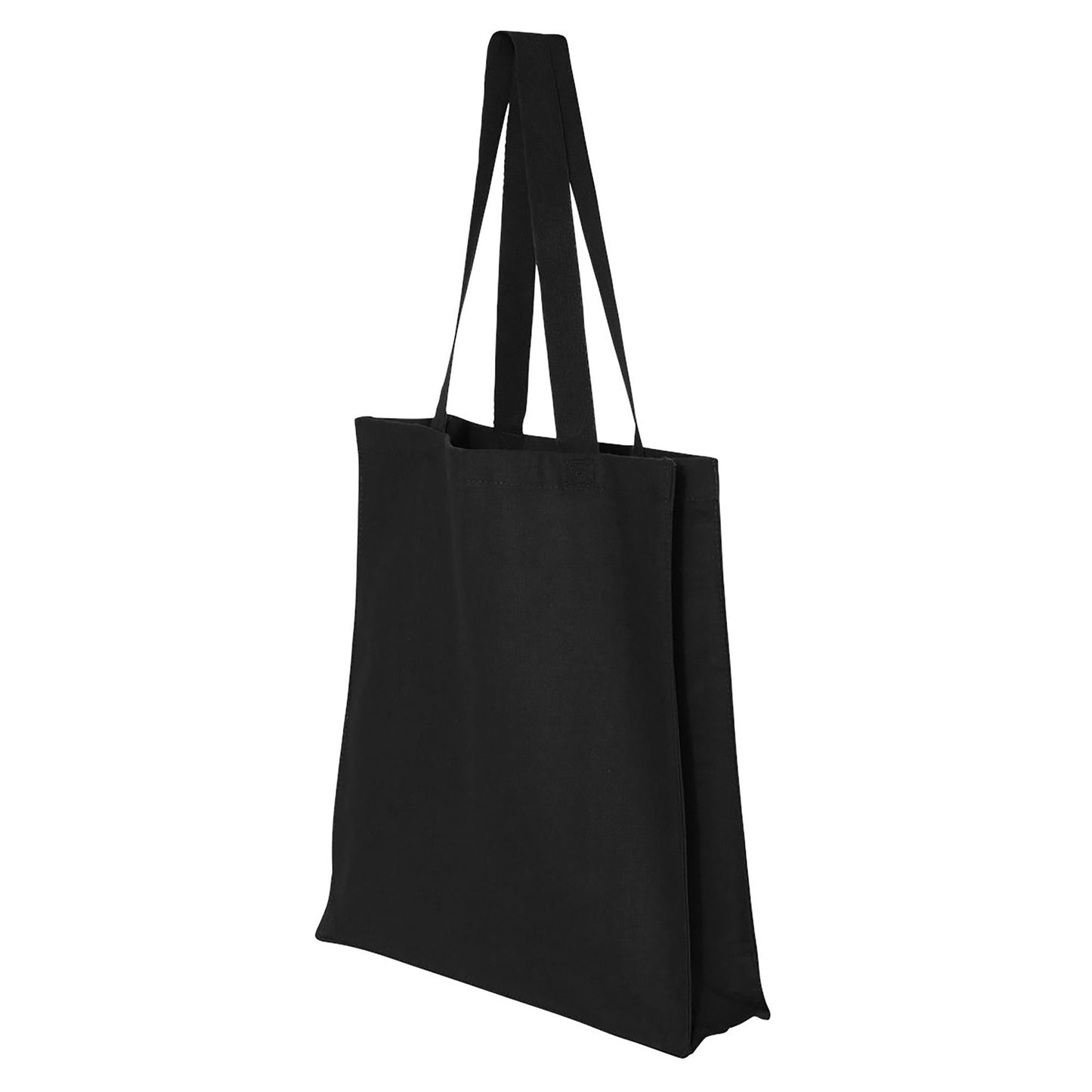 Black Tote Bags - Q-Tees - Durable Canvas Design