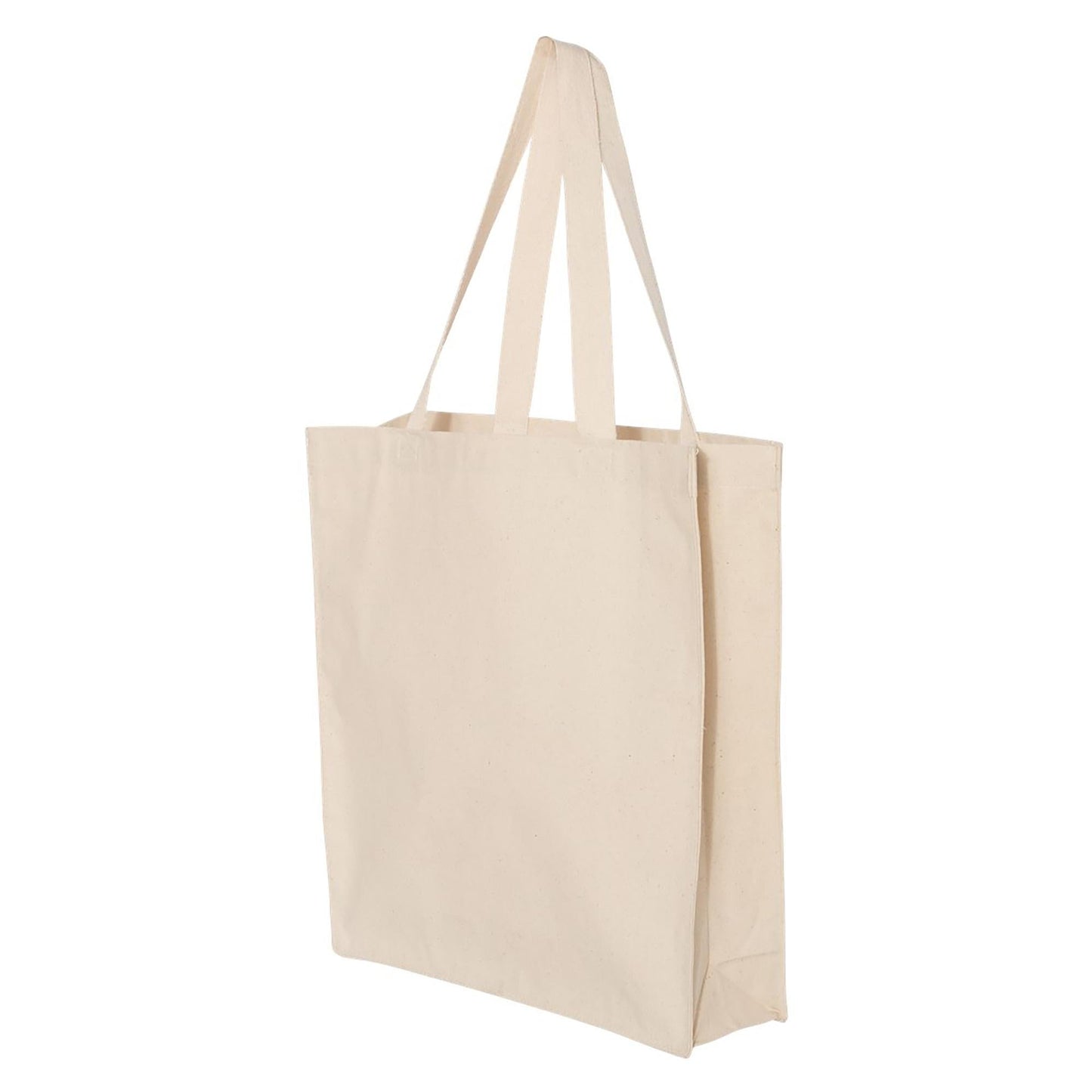 Black Tote Bags - Q-Tees - Durable Canvas Design