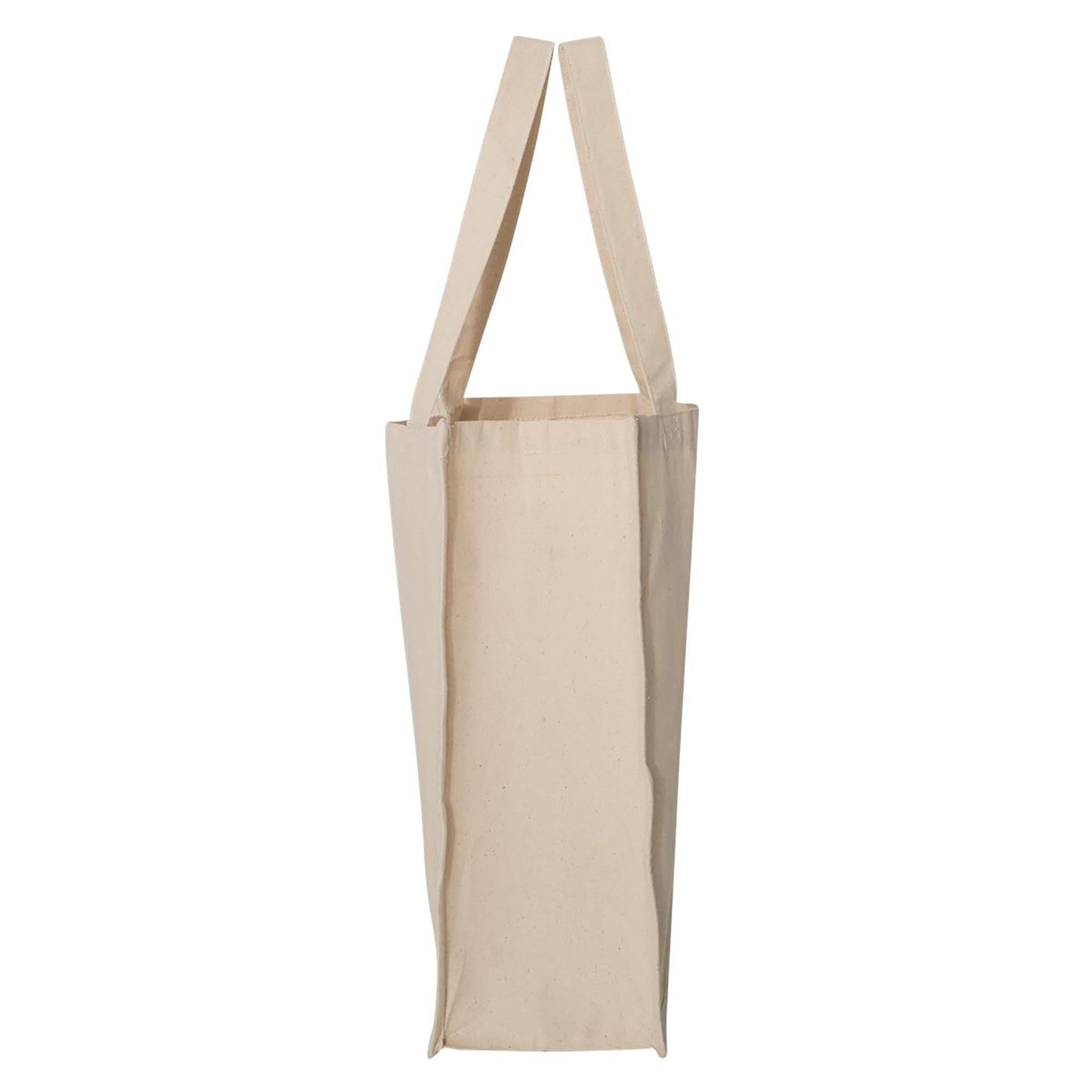 Black Tote Bags - Q-Tees - Heavy Cotton Canvas