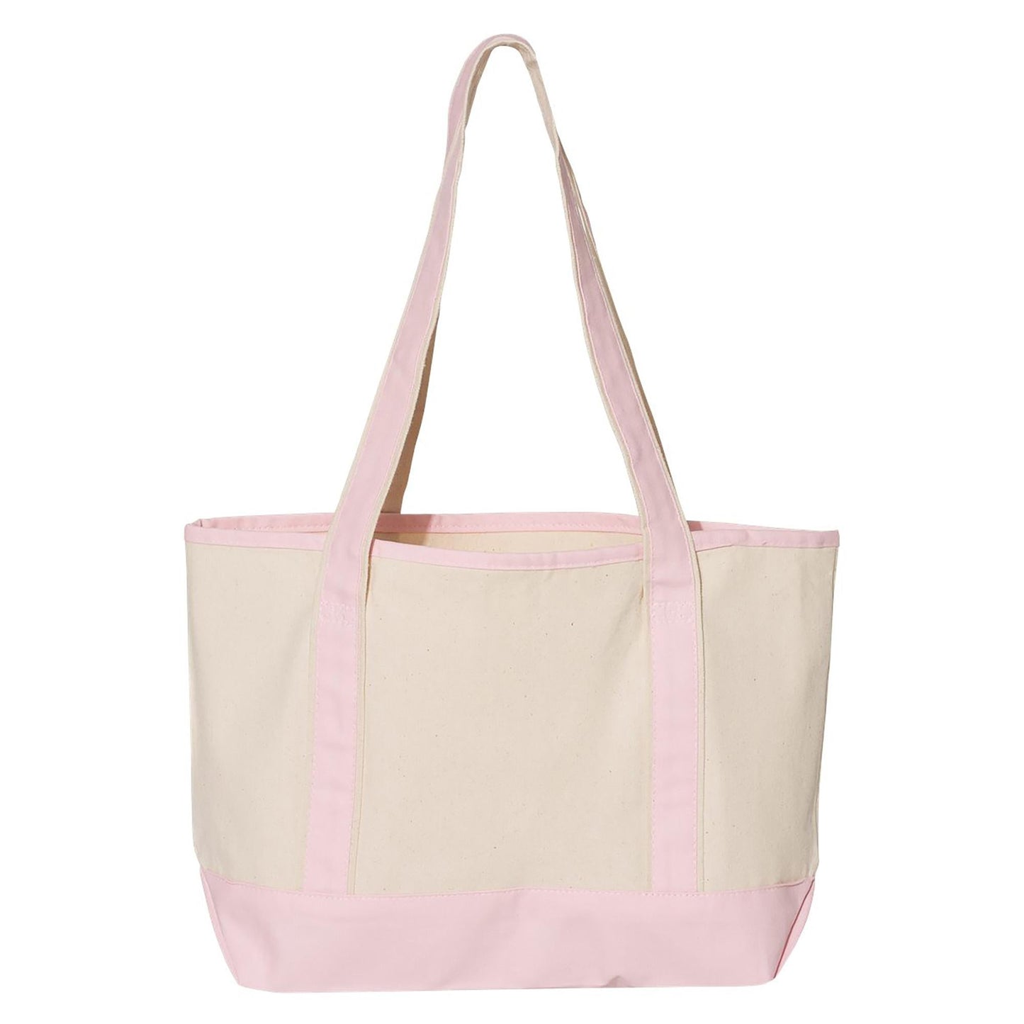 Natural Tote Bag - Q-Tees - Durable Cotton Canvas