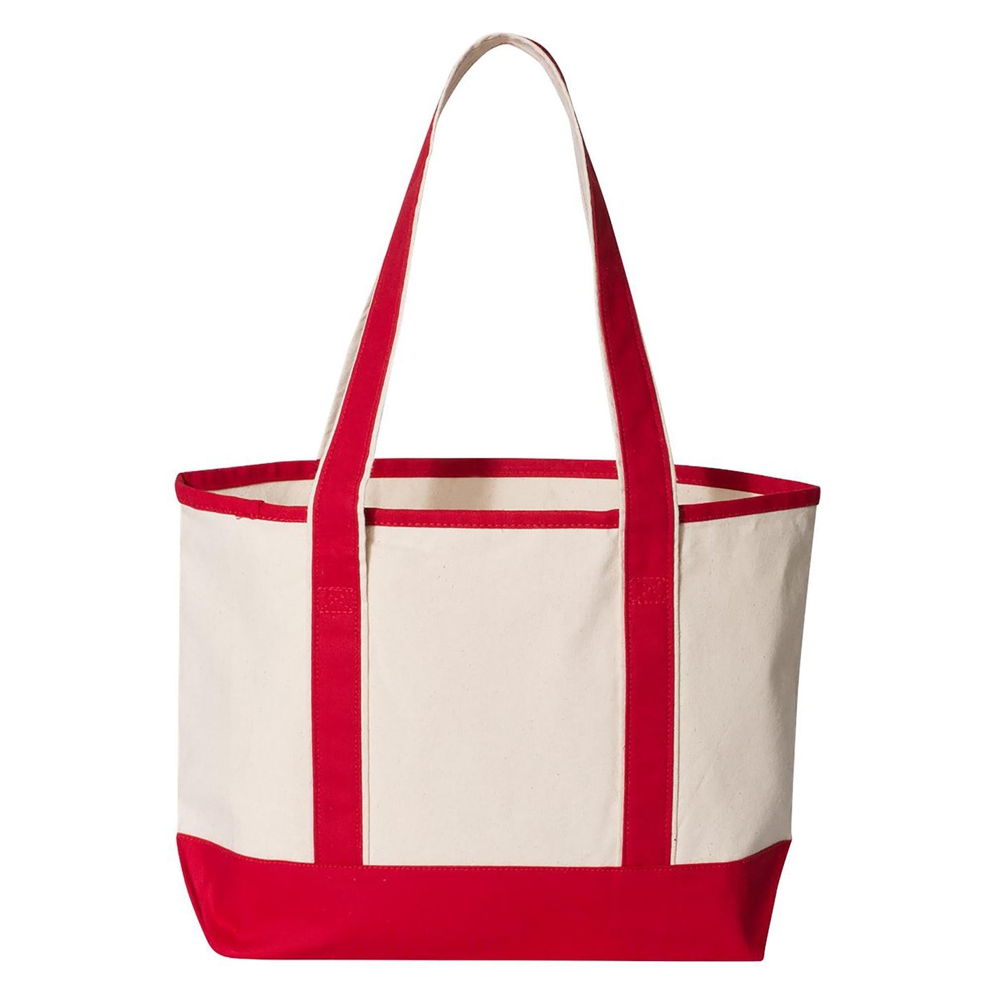 Natural Tote Bag - Q-Tees - Durable Cotton Canvas