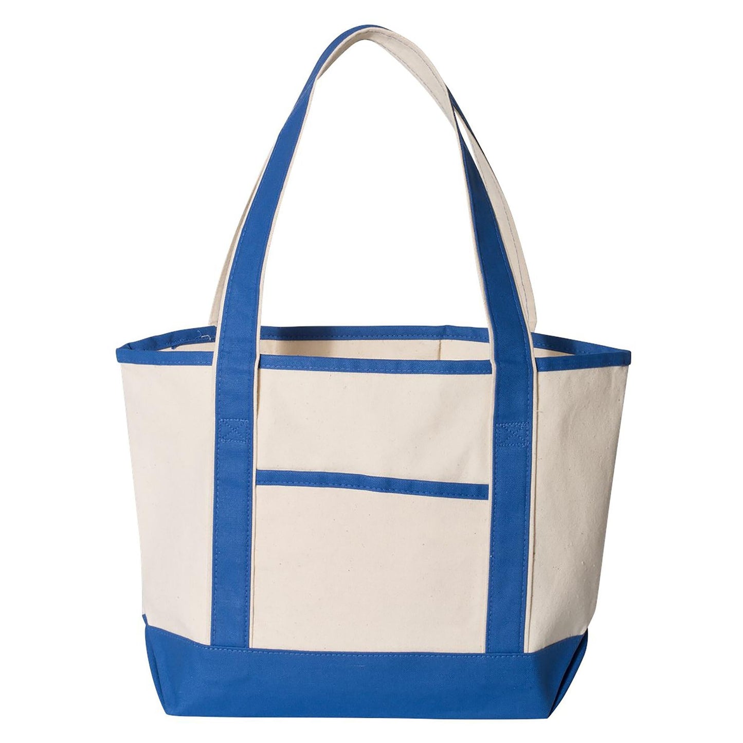 Natural Tote Bag - Q-Tees - Durable Cotton Canvas