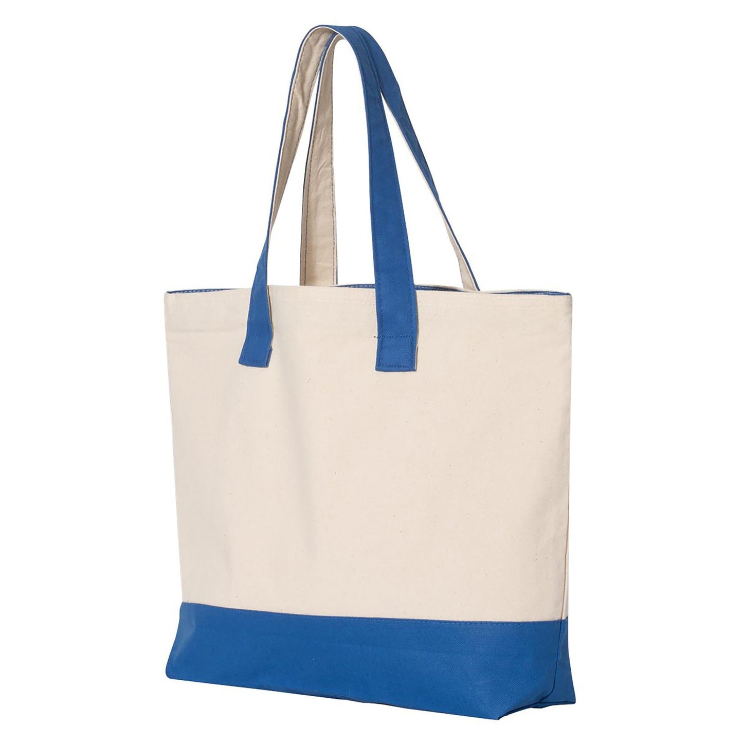 Natural Tote Bag - Q-Tees - Heavy Cotton Canvas