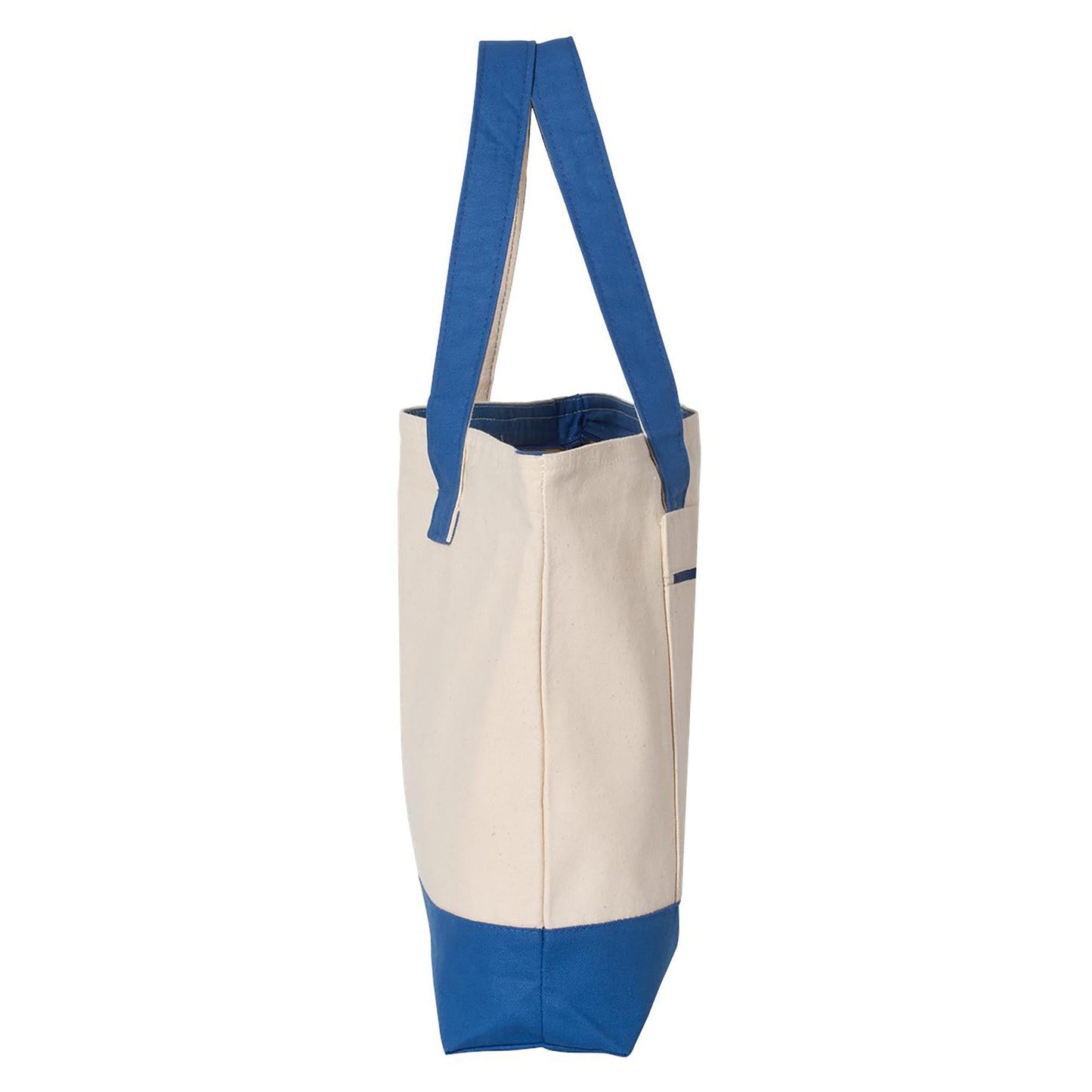 Natural Tote Bag - Q-Tees - Heavy Cotton Canvas