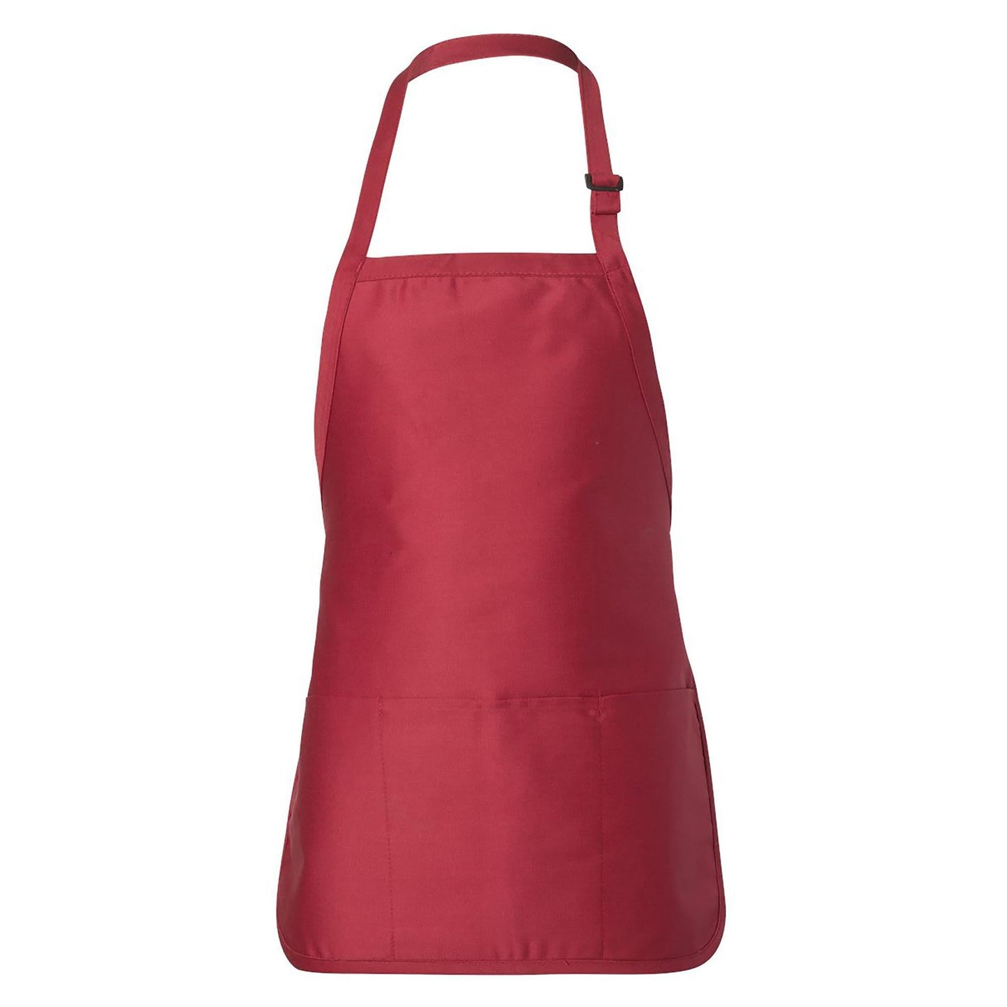 Black Aprons - Q-Tees - Full-Length With Pouch Pocket