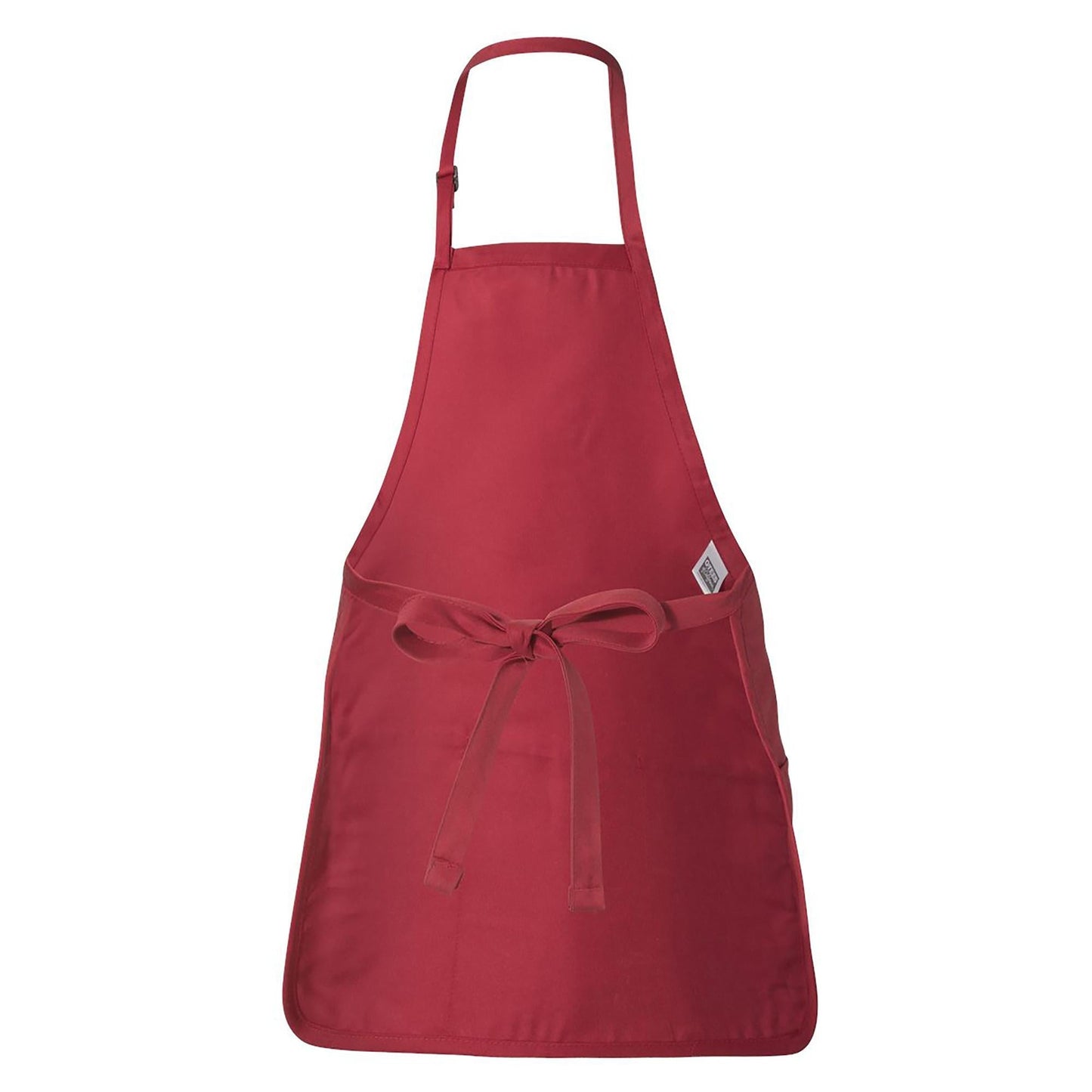 Black Aprons - Q-Tees - Full-Length With Pouch Pocket