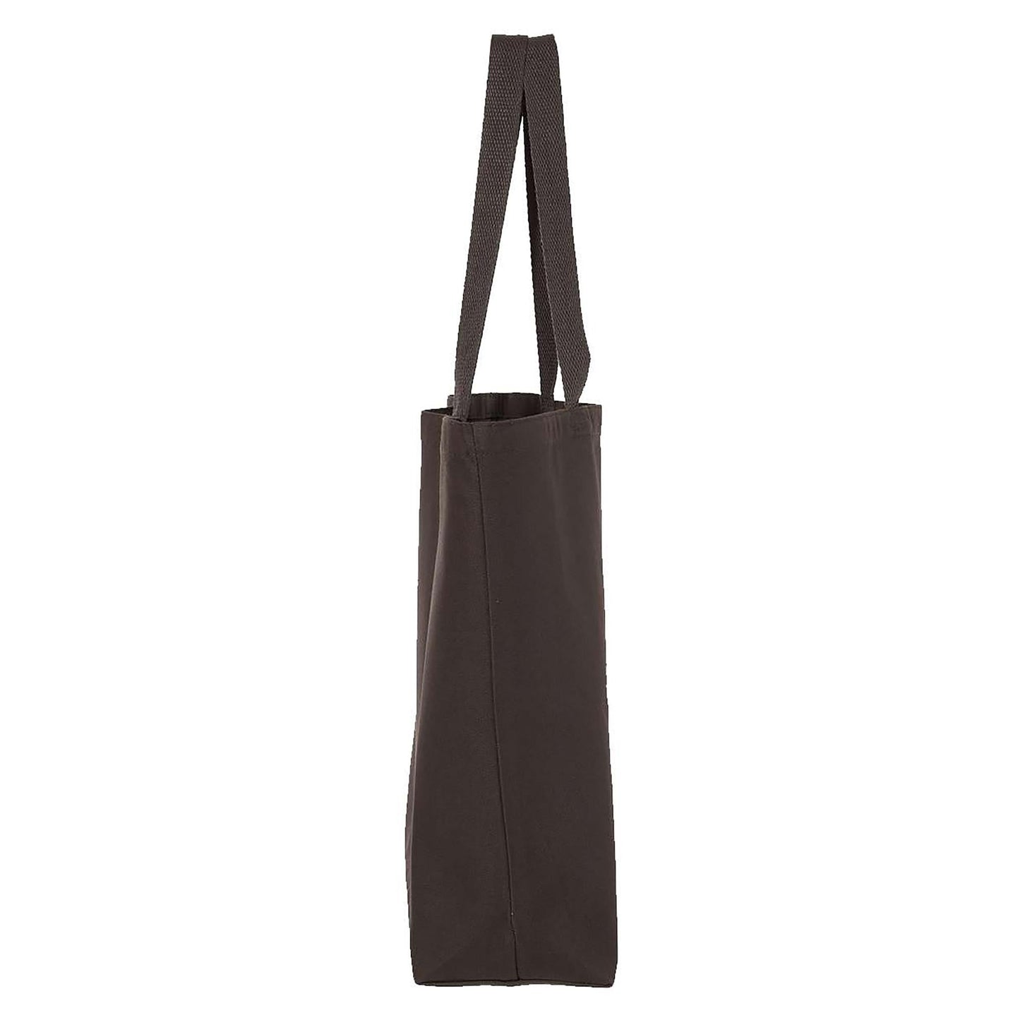 Black Tote Bag - Q-Tees - Durable Cotton Canvas