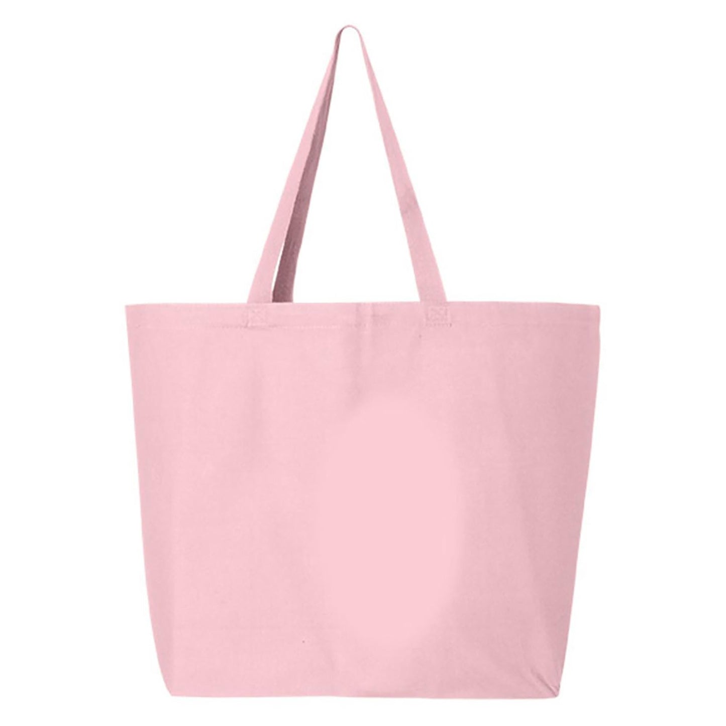 Black Tote Bag - Q-Tees - Durable Cotton Canvas