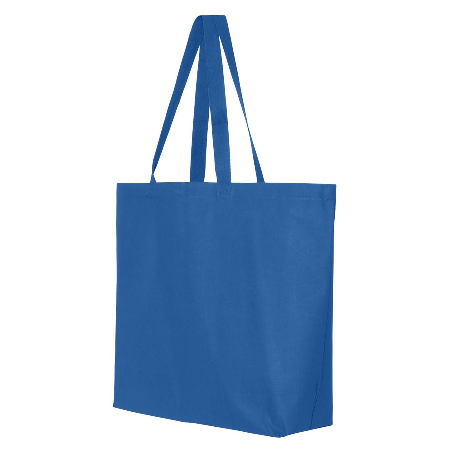 Black Tote Bag - Q-Tees - Durable Cotton Canvas