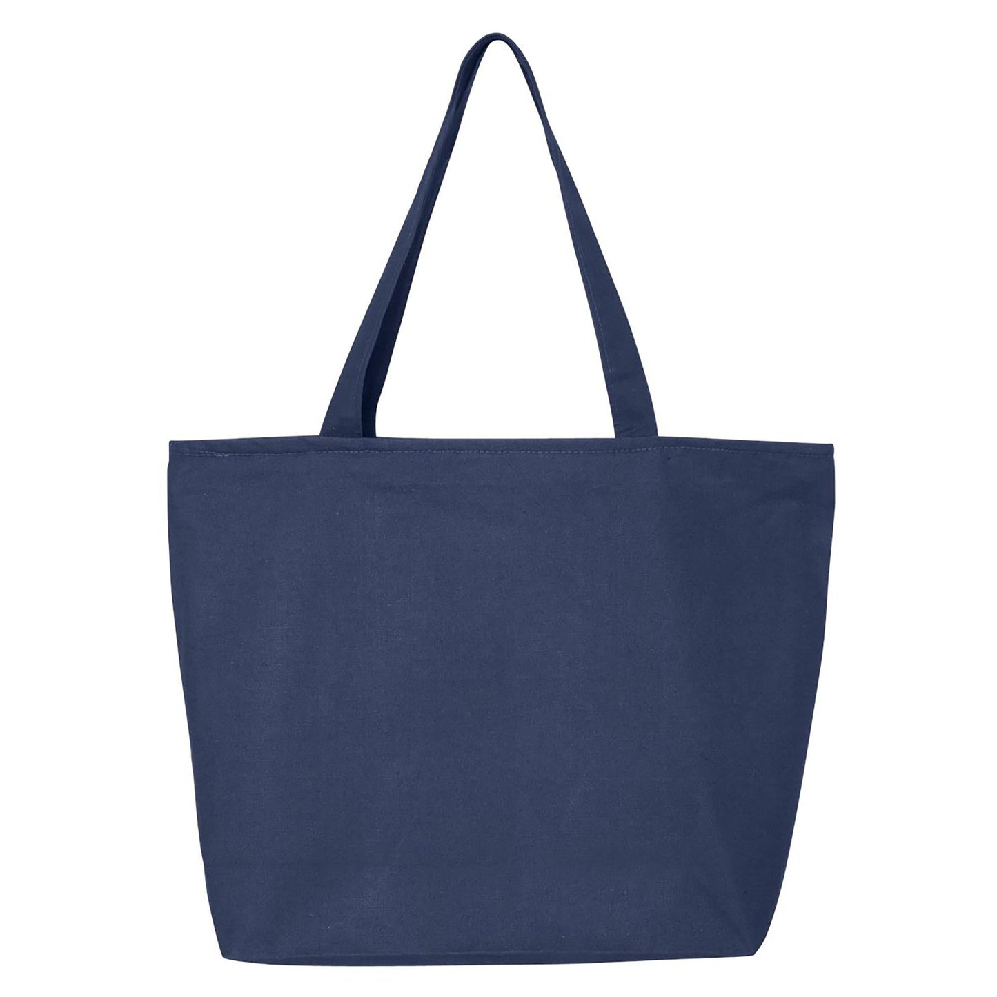 Black Tote Bags - Q-Tees - Heavy Cotton Canvas
