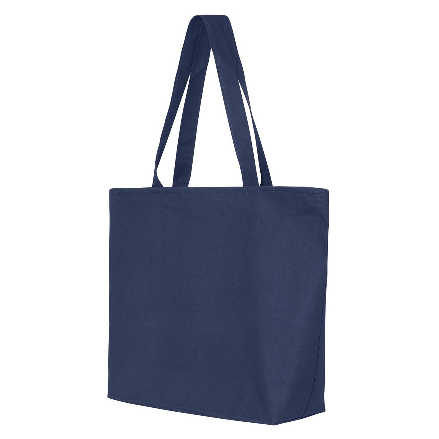 Black Tote Bags - Q-Tees - Heavy Cotton Canvas