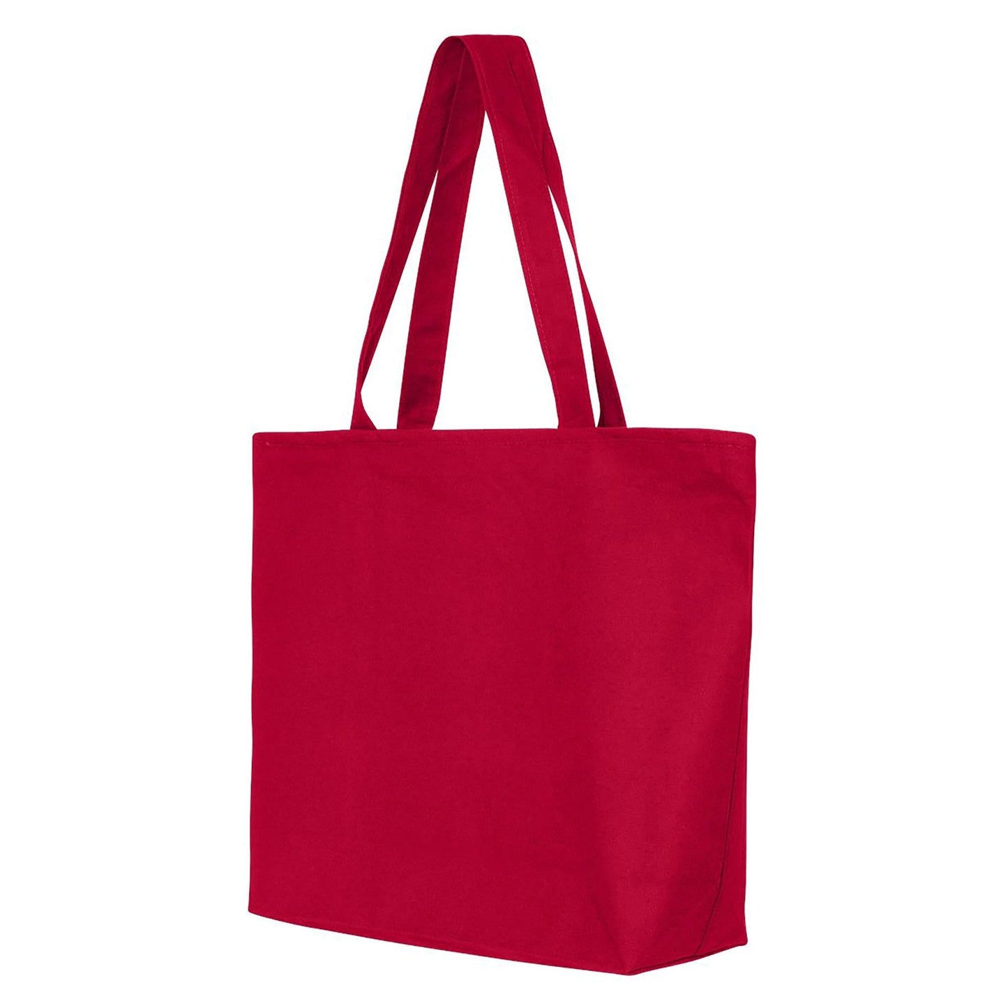 Black Tote Bags - Q-Tees - Heavy Cotton Canvas